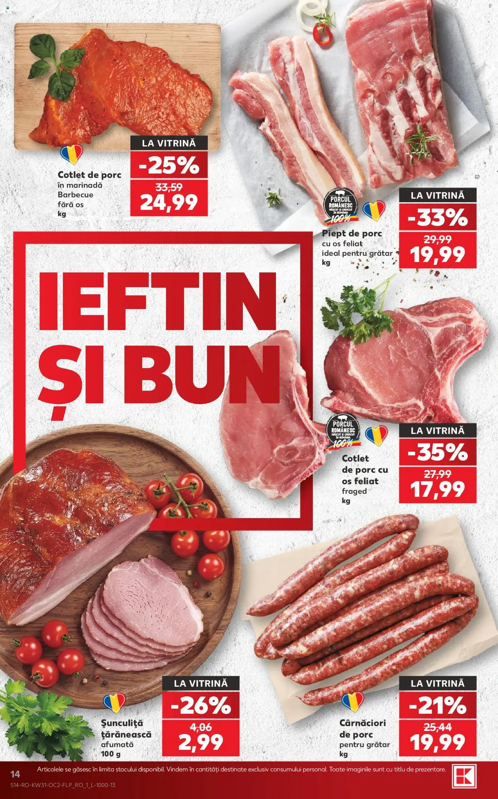 Kaufland RO akciós újság - 2026.07.29. érvényes szórólap 14 oldal 64 oldalból