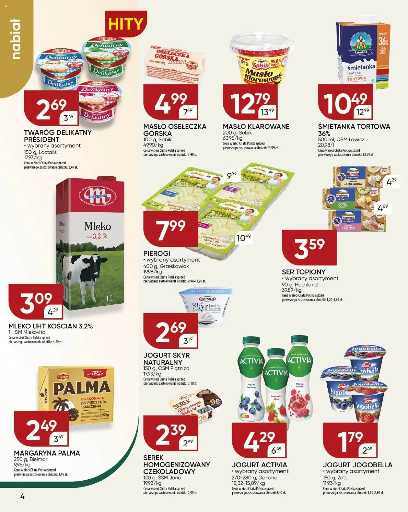 Chata Polska Gazetka - ważny gazetka od 23.10.2025 strona 4 z 26 Chata Polska Gazetka - ważny gazetka od 23.10.2025 strona 4 z 26