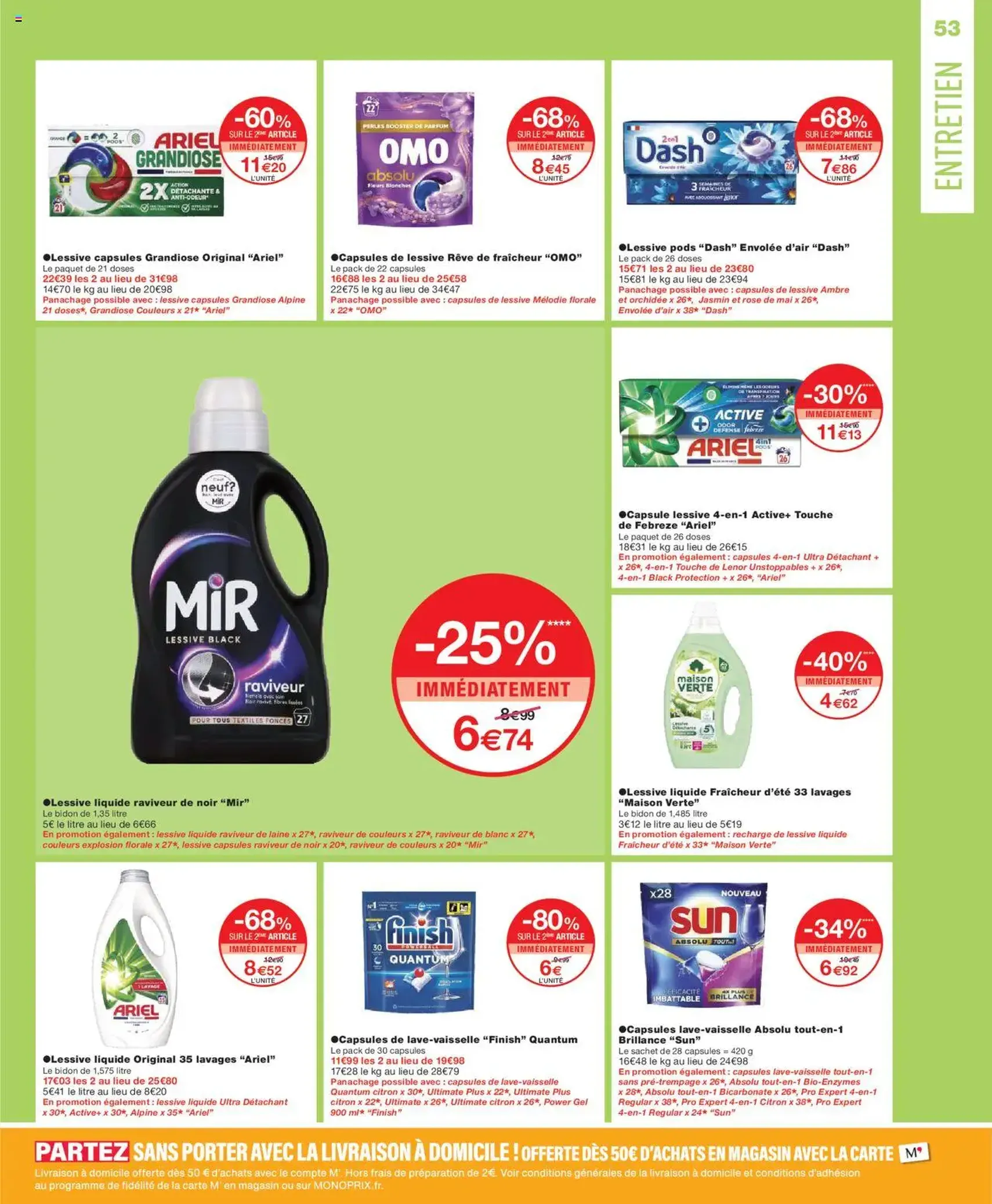 Monoprix catalogue - brochure valable à partir du 04/10/2025, page 53 sur 61