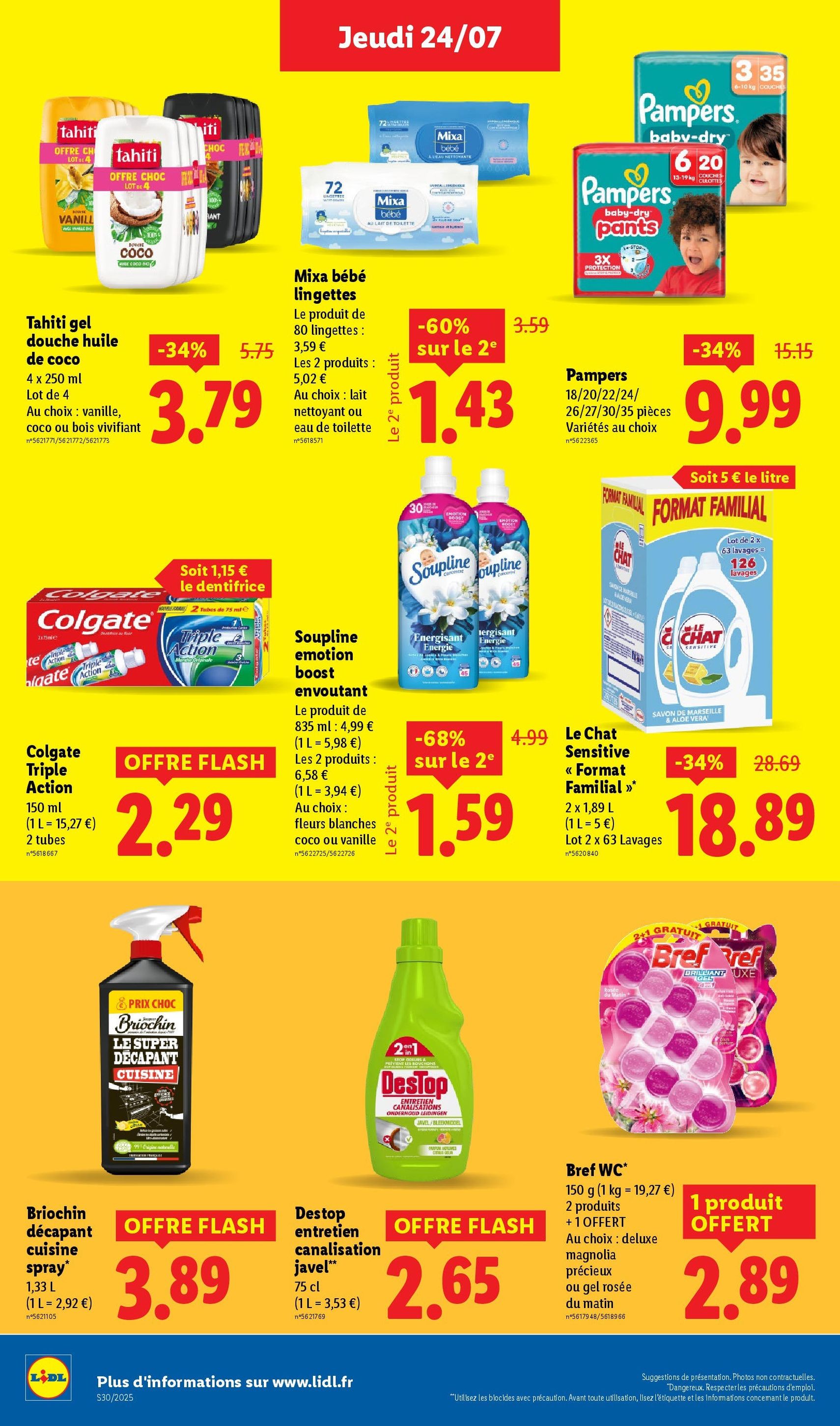LIDL catalogue semaine 29 - brochure valable à partir du 24/07/2025, page 16 sur 73 LIDL catalogue semaine 29 - brochure valable à partir du 24/07/2025, page 16 sur 73