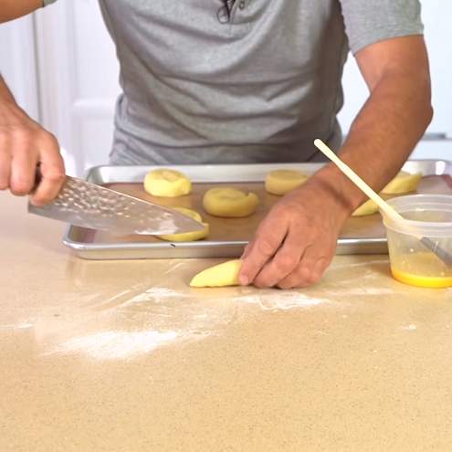 Brioche di pasqua - procedimento 1