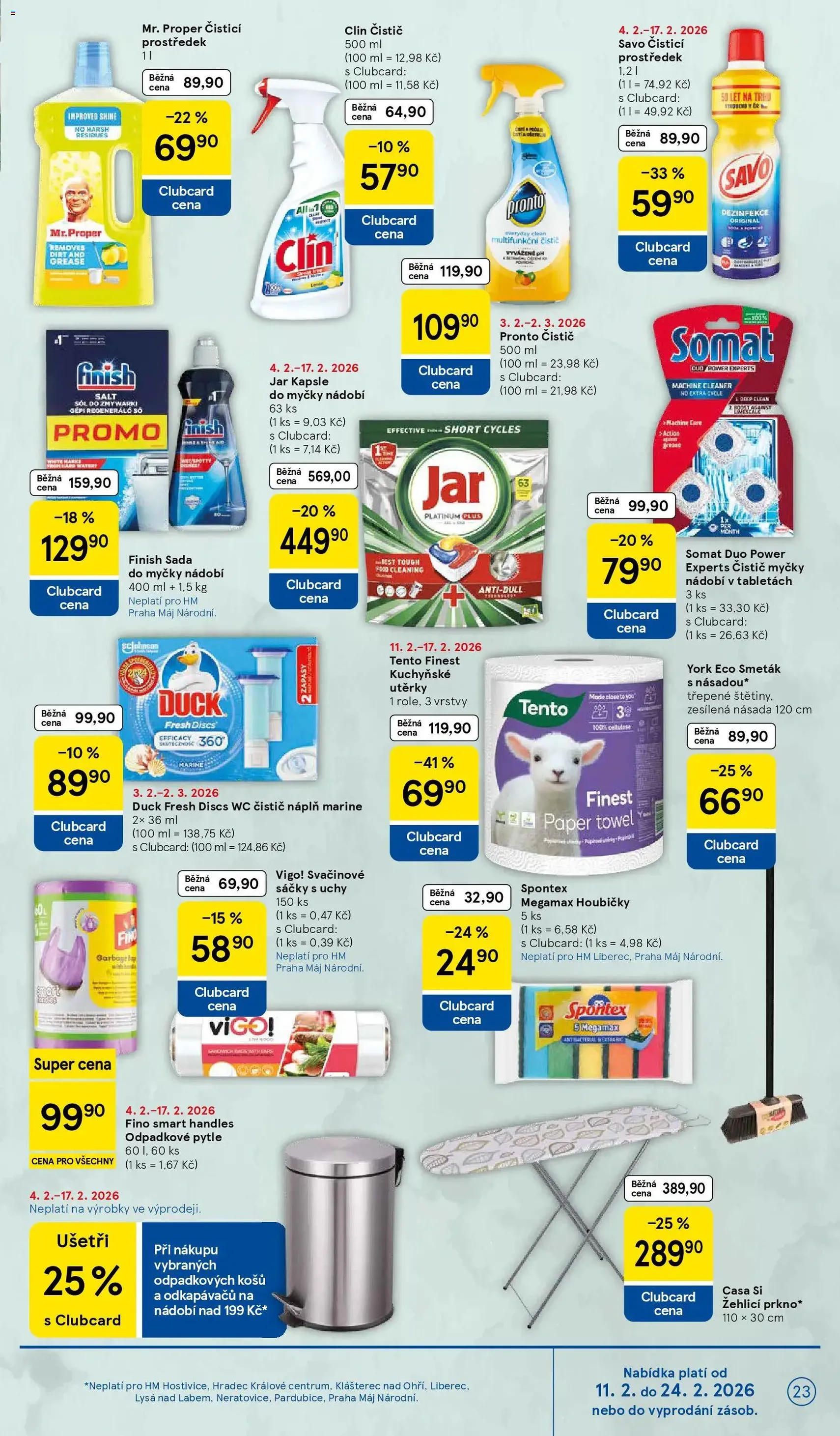 Tesco leták - Hypermarket - platný leták od 11.02.2026 strana 23 z 31