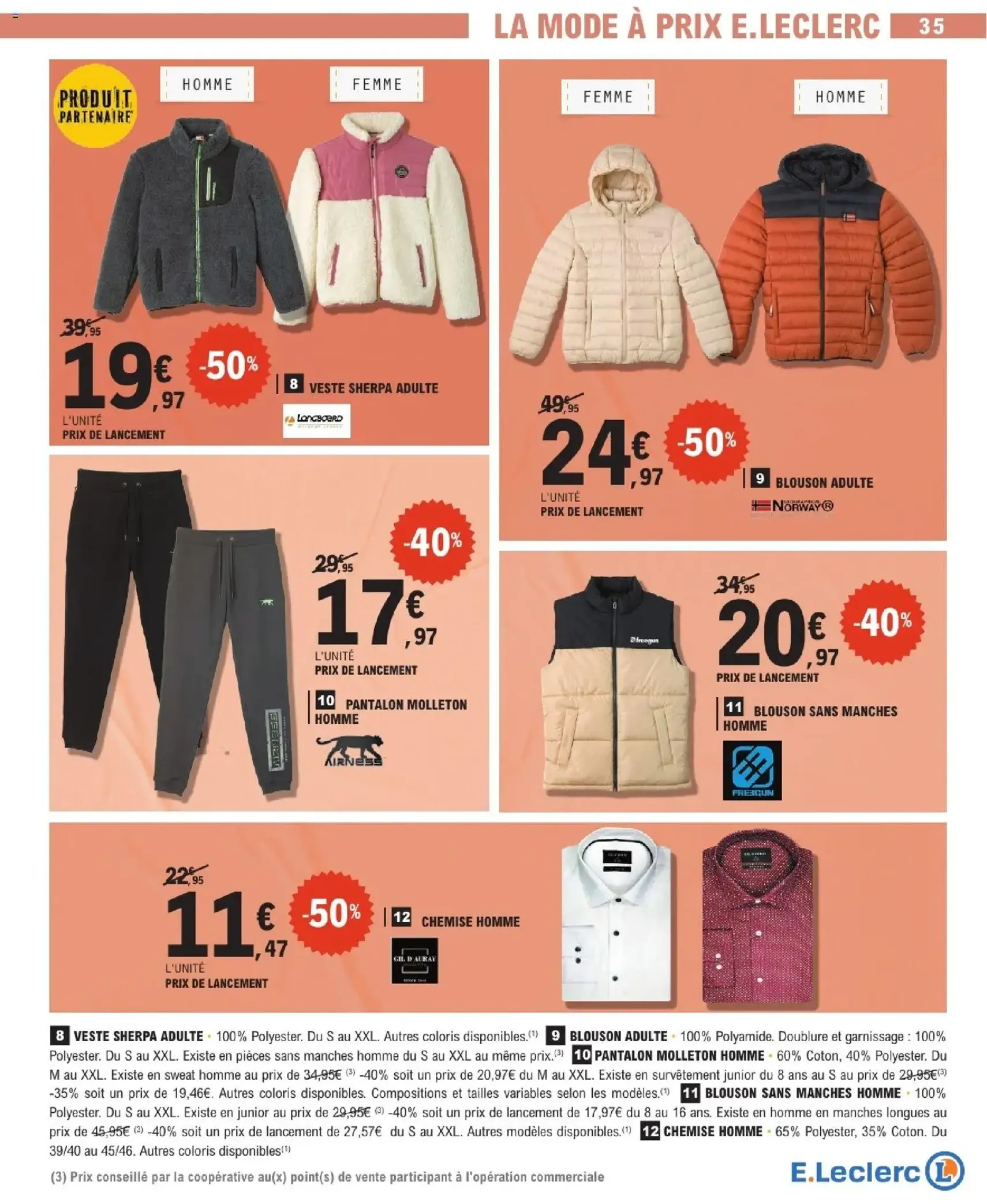 E.Leclerc catalogue semaine 2 - brochure valable à partir du 06/01/2026, page 35 sur 56