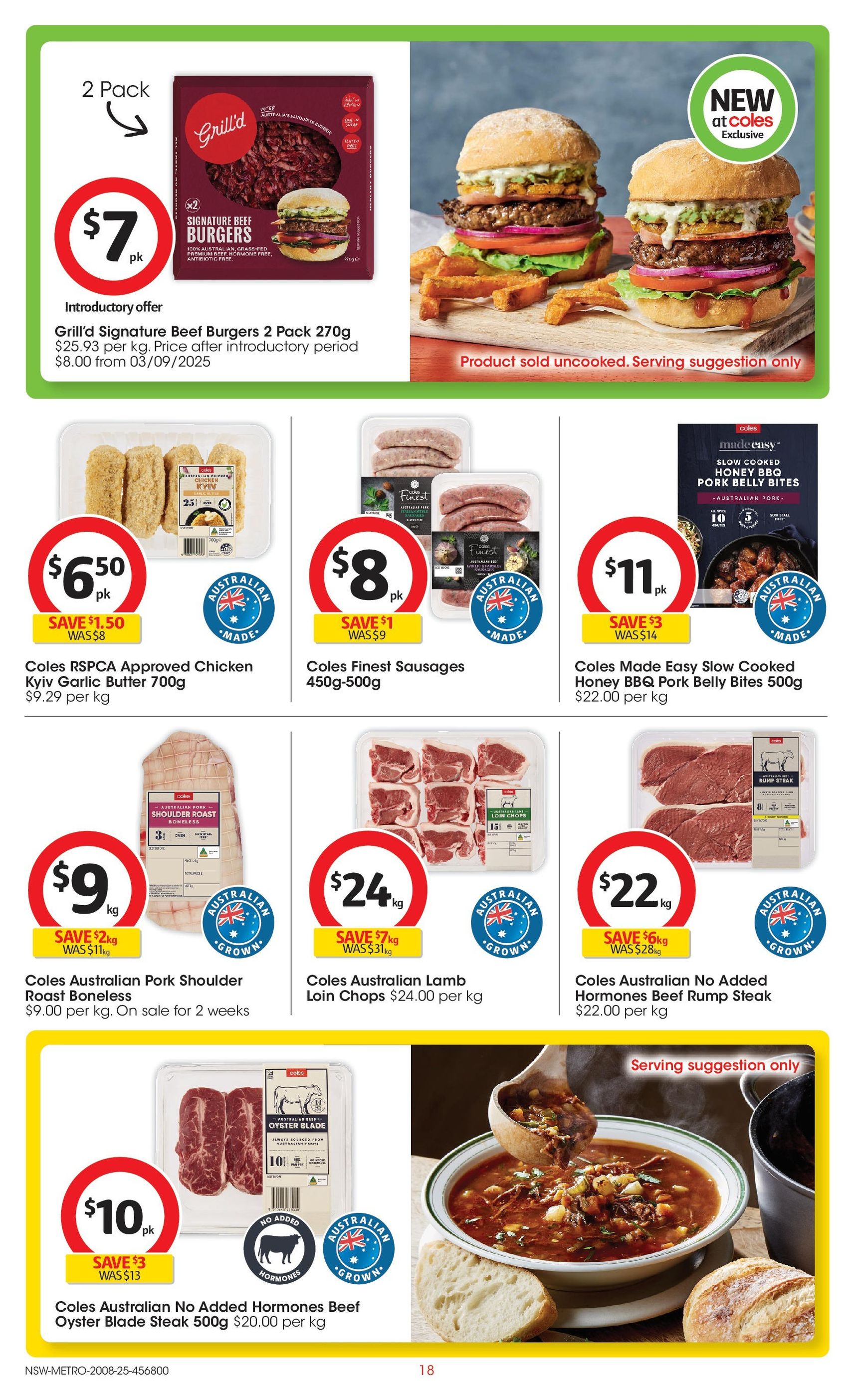 Coles Catalogue NSW - valid flyer from 20/08/2025, page 18 of 45 Coles Catalogue NSW - valid flyer from 20/08/2025, page 18 of 45