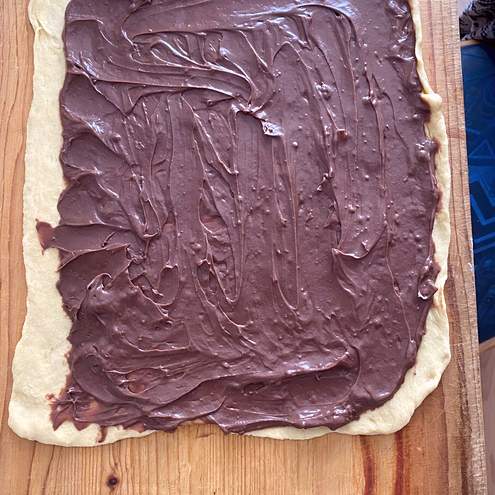 Torta di budino lievitato - procedimento 1