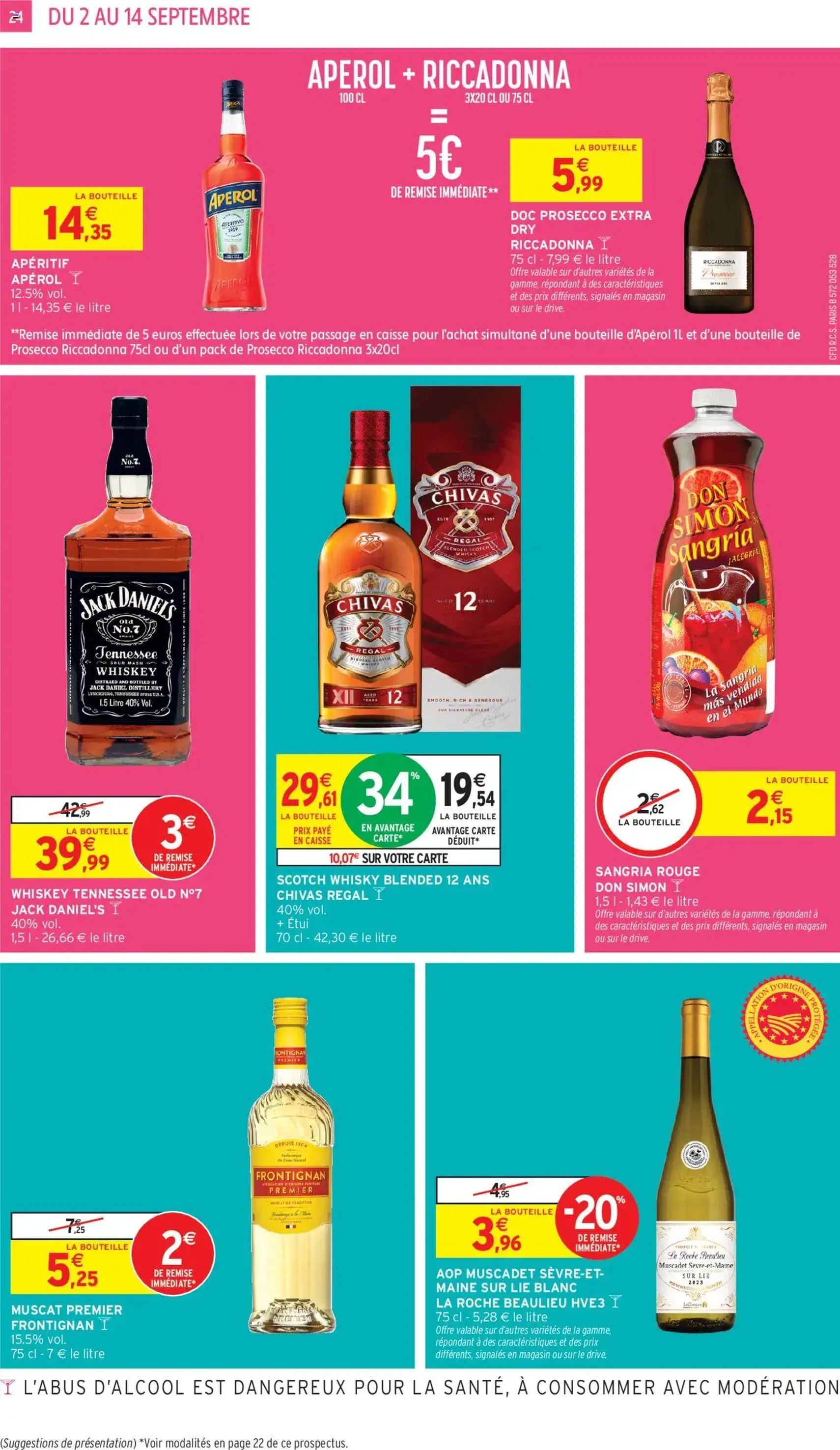 Intermarché Catalogue Découvrez nos offres spéciales rentrée | Super - brochure valable à partir du 02/09/2025, page 24 sur 32 Intermarché Catalogue Découvrez nos offres spéciales rentrée | Super - brochure valable à partir du 02/09/2025, page 24 sur 32