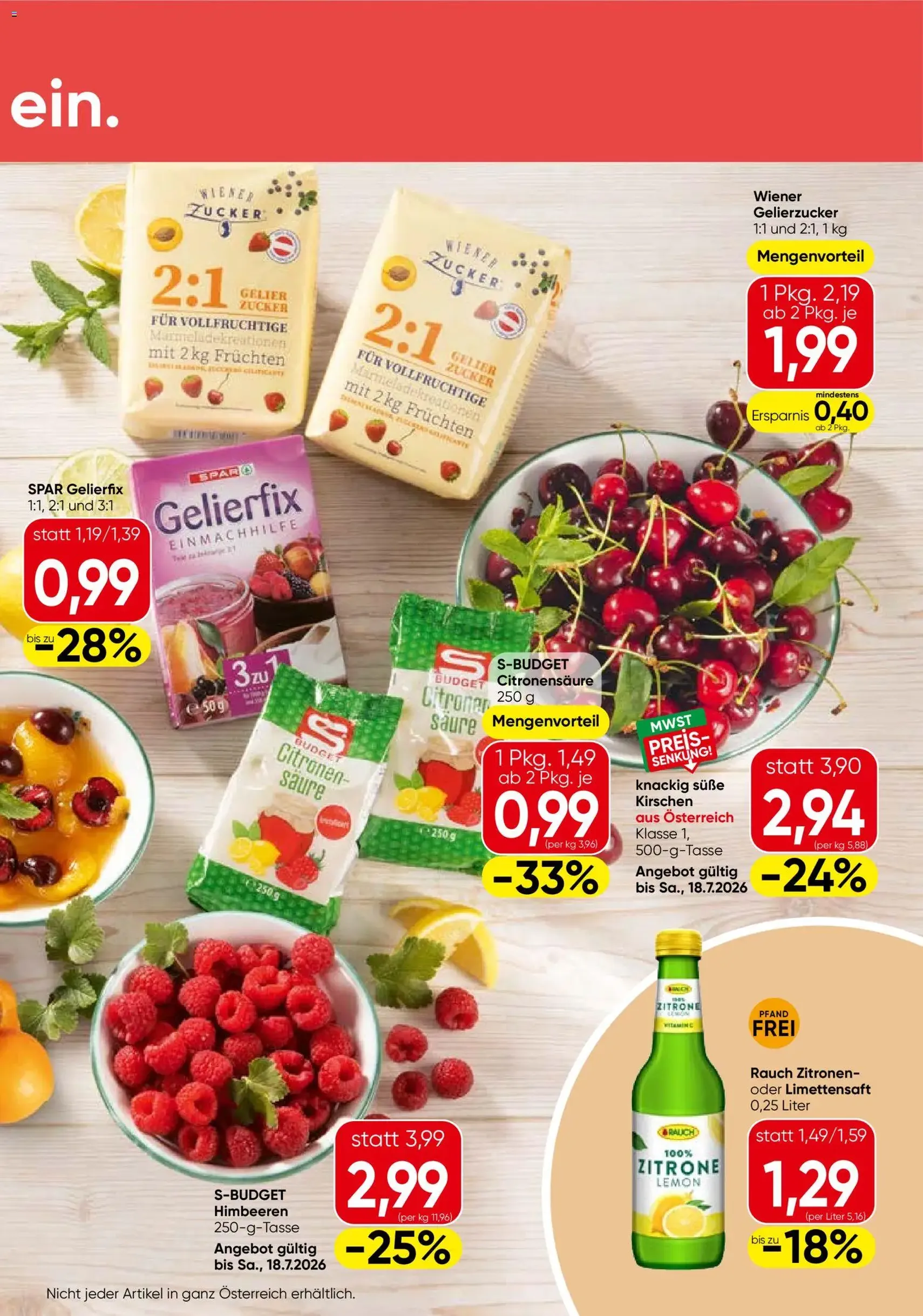 Eurospar Flugblatt - Gültiger Prospekt ab 16.07.2026, Seite 7 von insgesamt 16