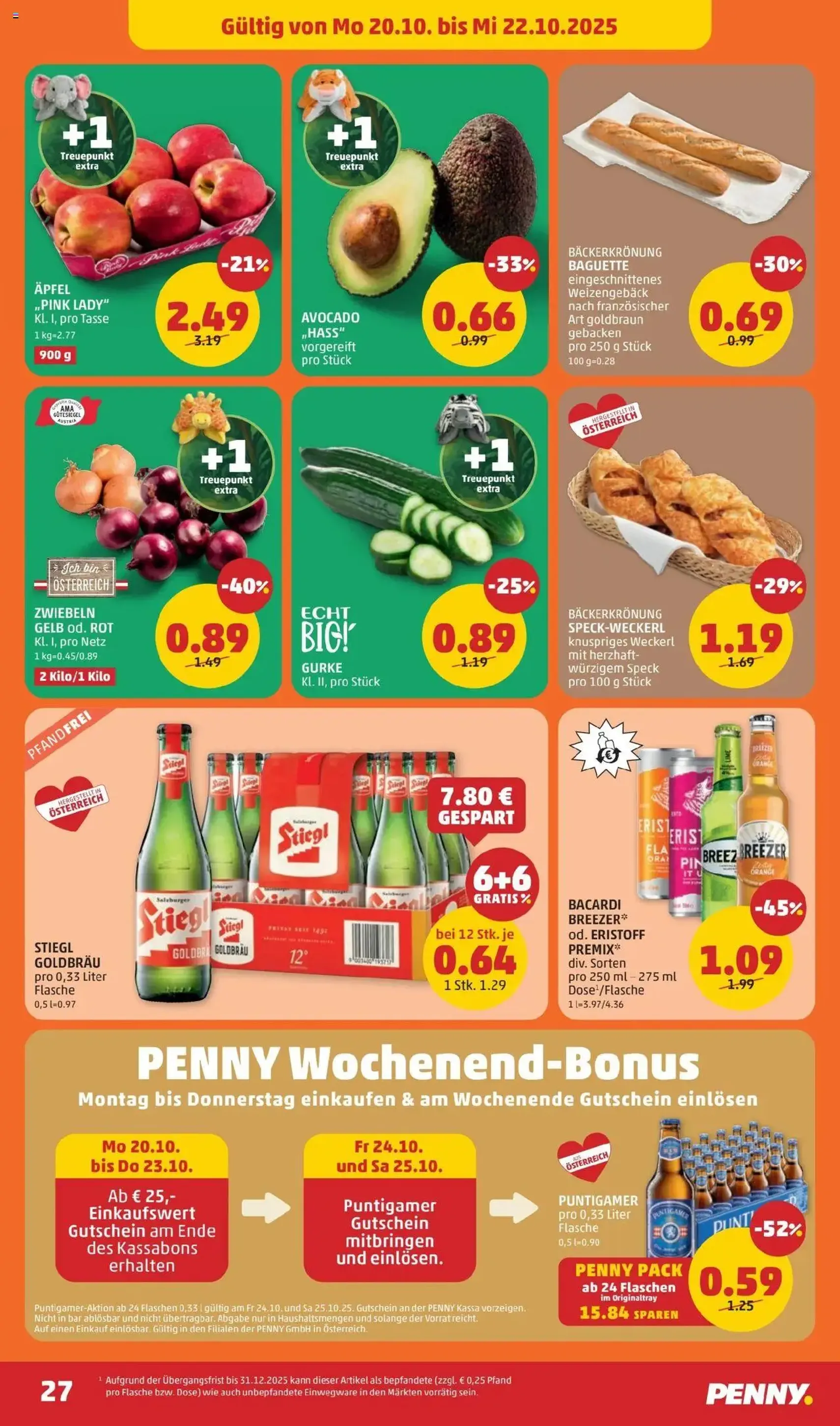 Penny Markt Flugblatt - Gültiger Prospekt ab 16.10.2025, Seite 27 von insgesamt 32