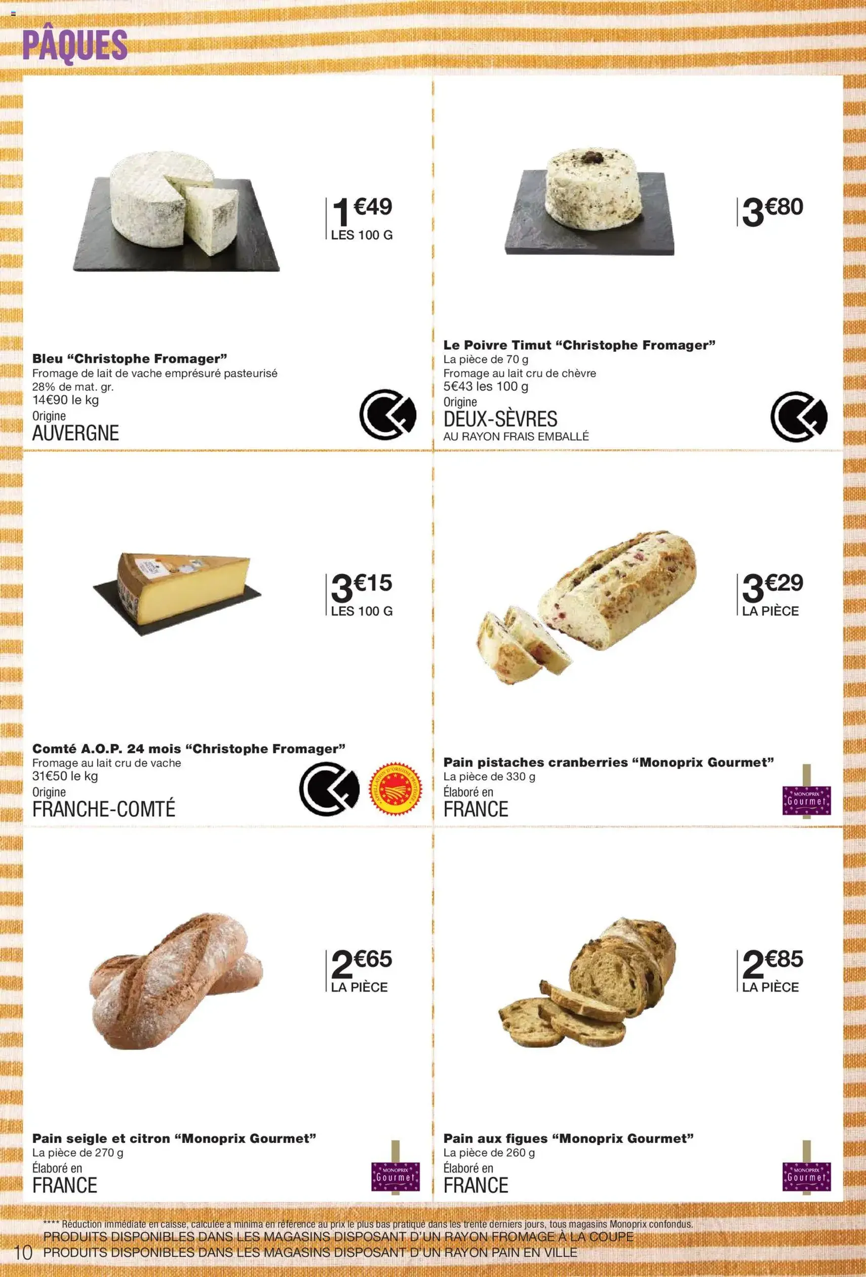 Monoprix catalogue - brochure valable à partir du 24/03/2026, page 10 sur 66