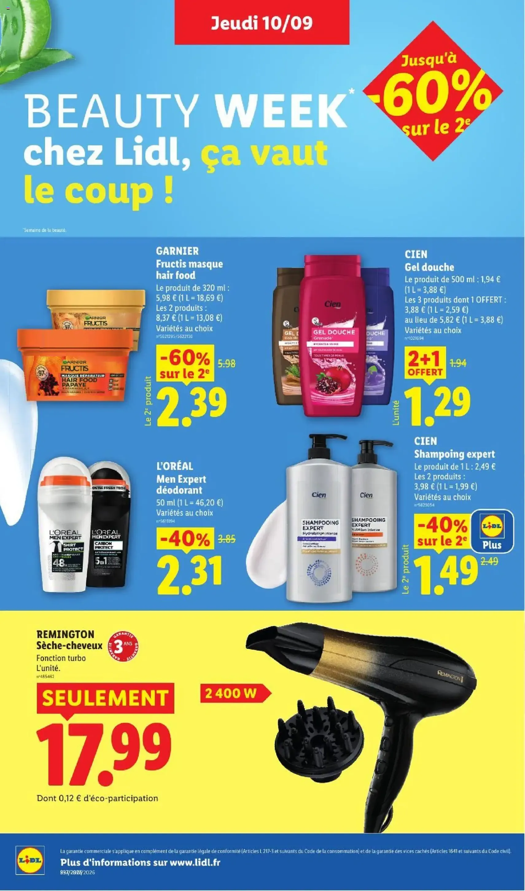 LIDL catalogue - brochure valable à partir du 10/09/2026, page 50 sur 54