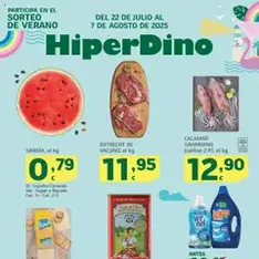Vista previa del folleto HiperDino folleto válido desde 22/07/2025