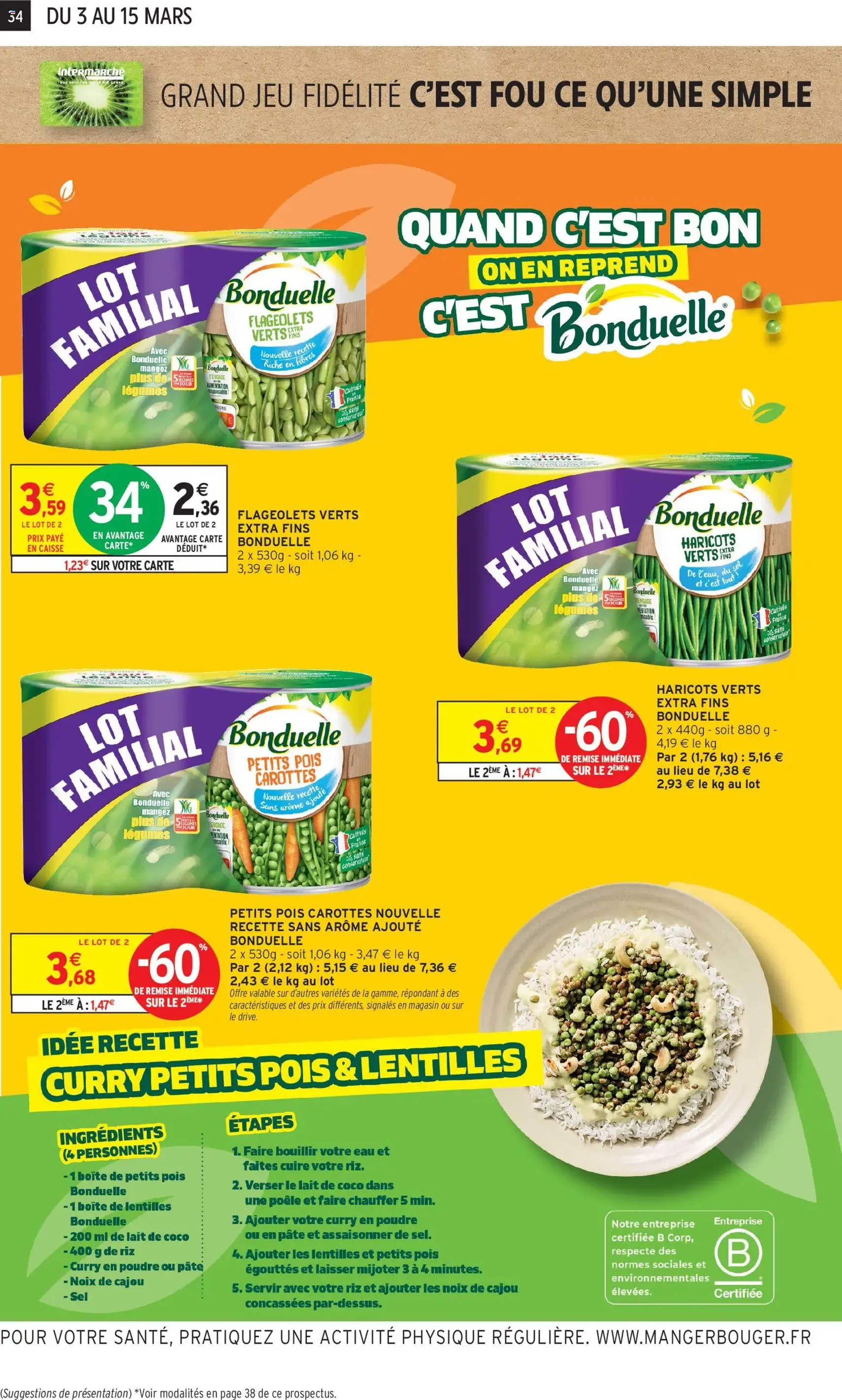 Intermarché catalogue semaine 10 - brochure valable à partir du 03/03/2026, page 34 sur 52
