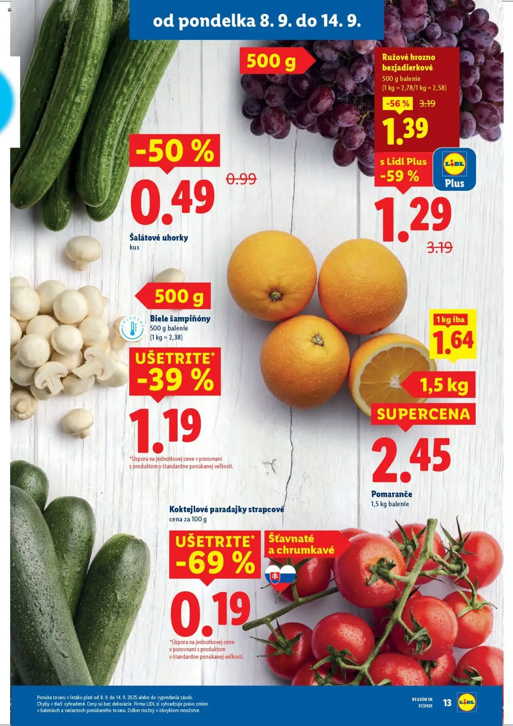 Lidl leták - platný leták od 08.09.2025 strana 13 z 91 Lidl leták - platný leták od 08.09.2025 strana 13 z 91
