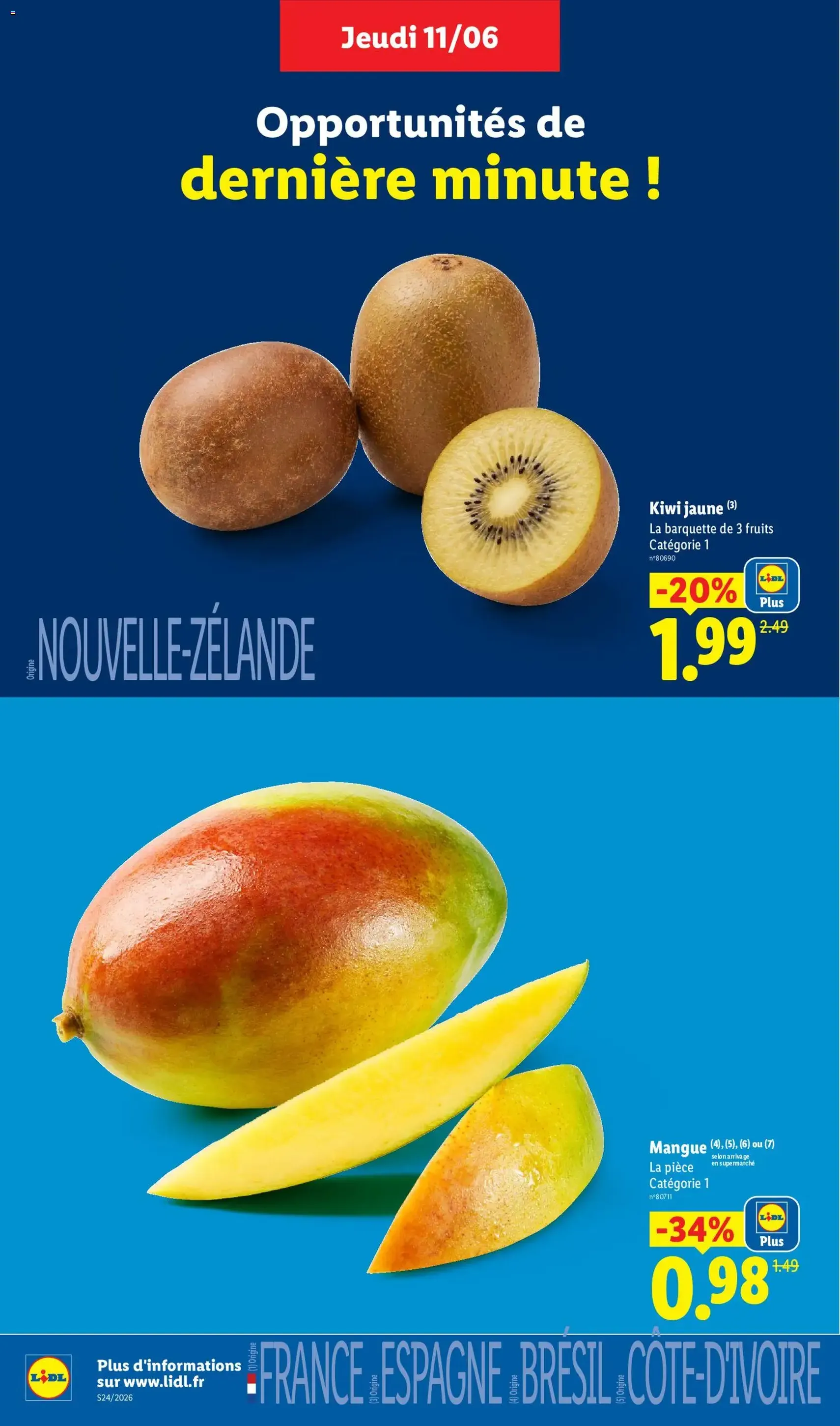 LIDL catalogue - brochure valable à partir du 11/06/2026, page 4 sur 67