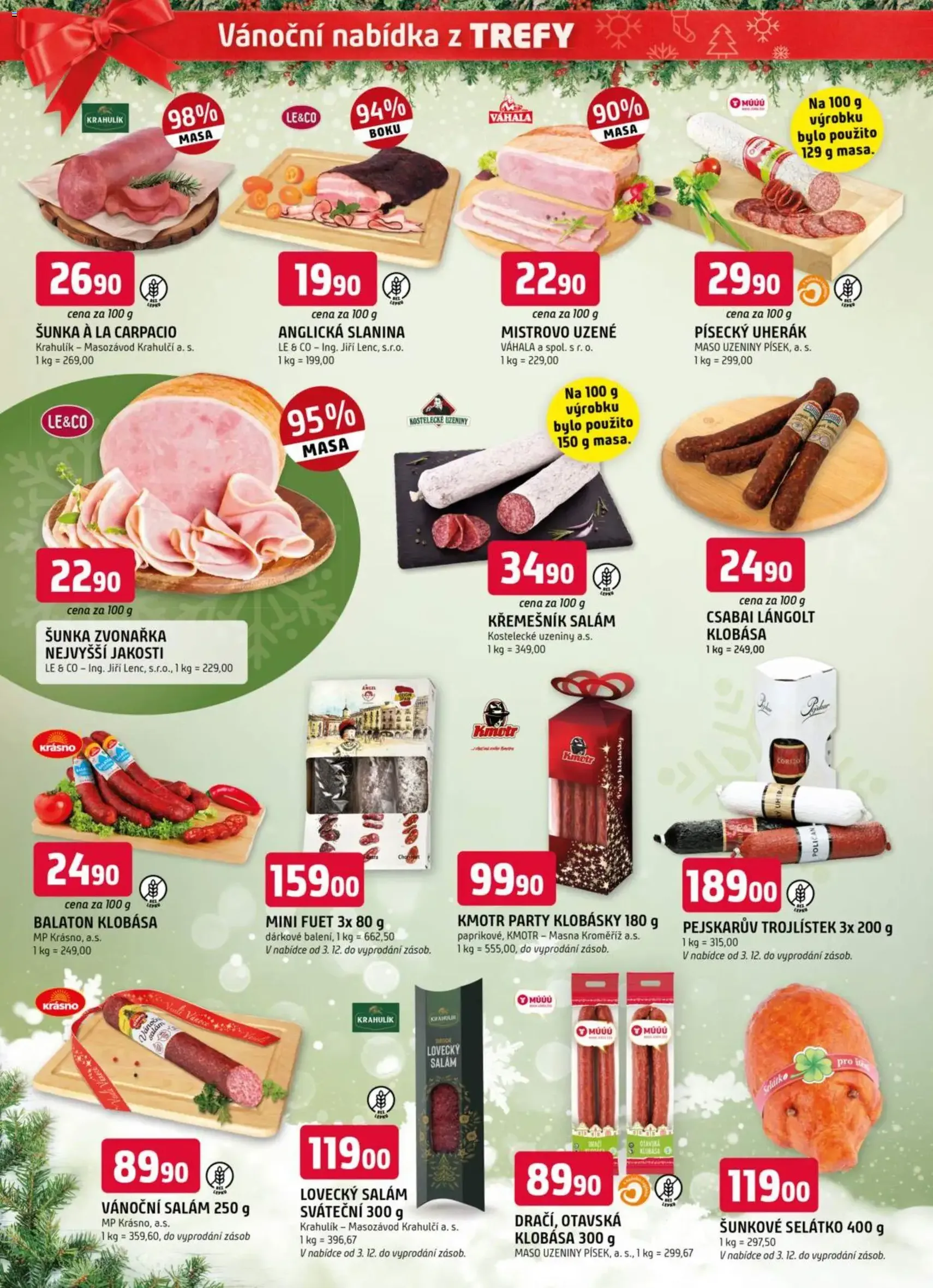 Trefa leták - platný leták od 03.12.2025 strana 10 z 16