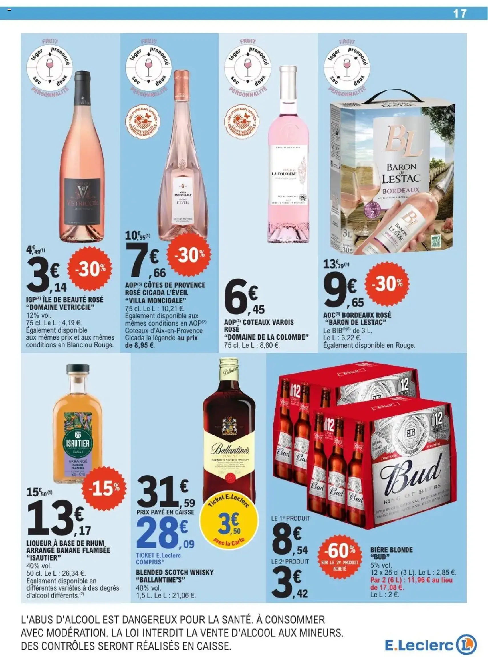 E.Leclerc catalogue semaine 32 - brochure valable à partir du 05/08/2025, page 17 sur 20 E.Leclerc catalogue semaine 32 - brochure valable à partir du 05/08/2025, page 17 sur 20