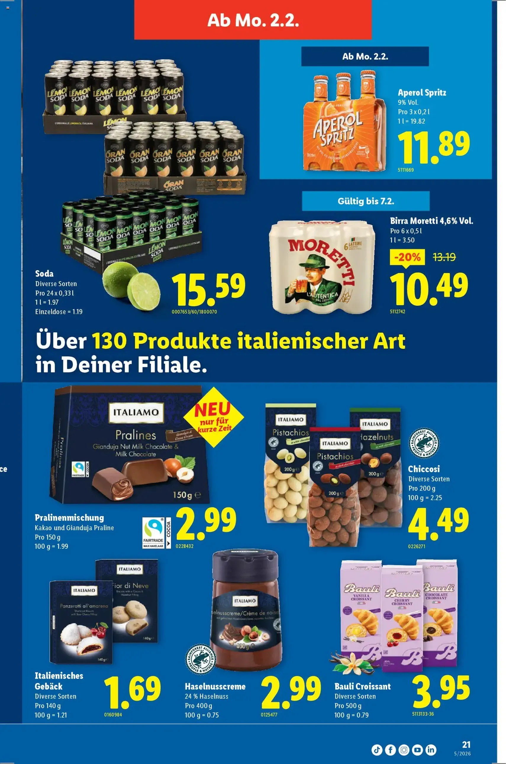 Lidl Aktionen - Gültiger Prospekt ab 29.01.2026, Seite 21 von insgesamt 32