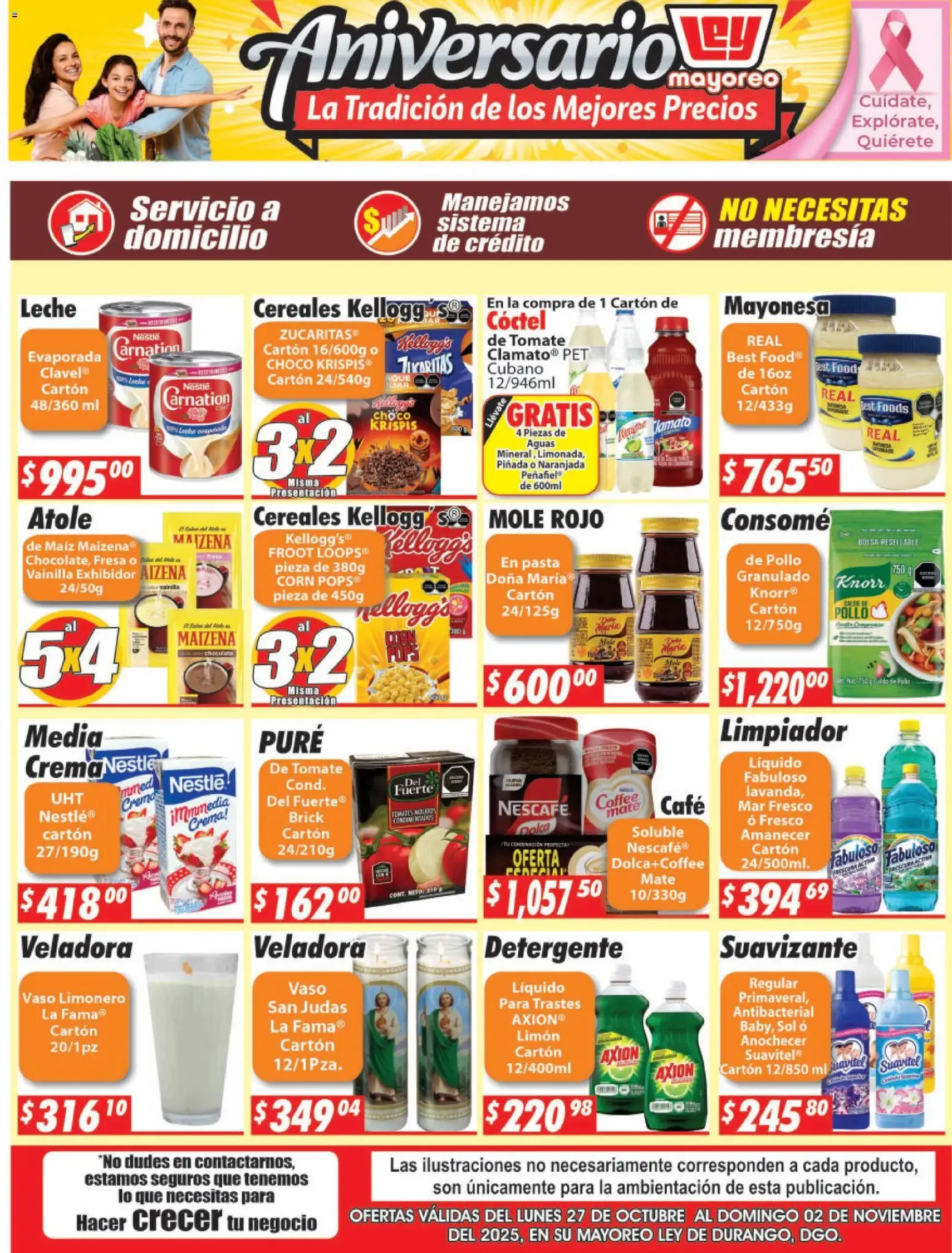 Casa Ley folleto Mayoreo - folleto válido desde 27/10/2025 página 1 de 6 Casa Ley folleto Mayoreo - folleto válido desde 27/10/2025 página 1 de 6