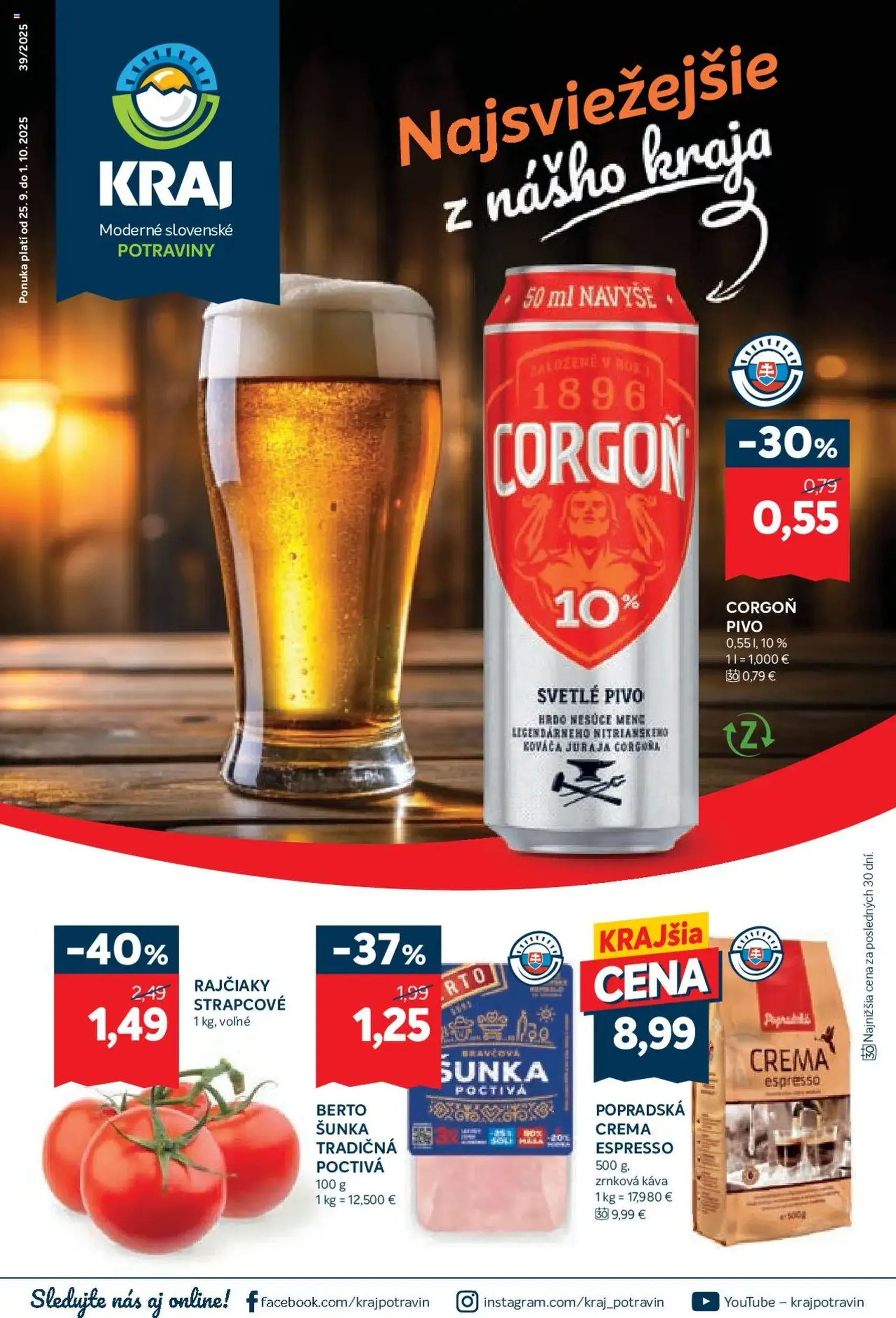 Kraj leták - platný leták od 25.09.2025 strana 1 z 13