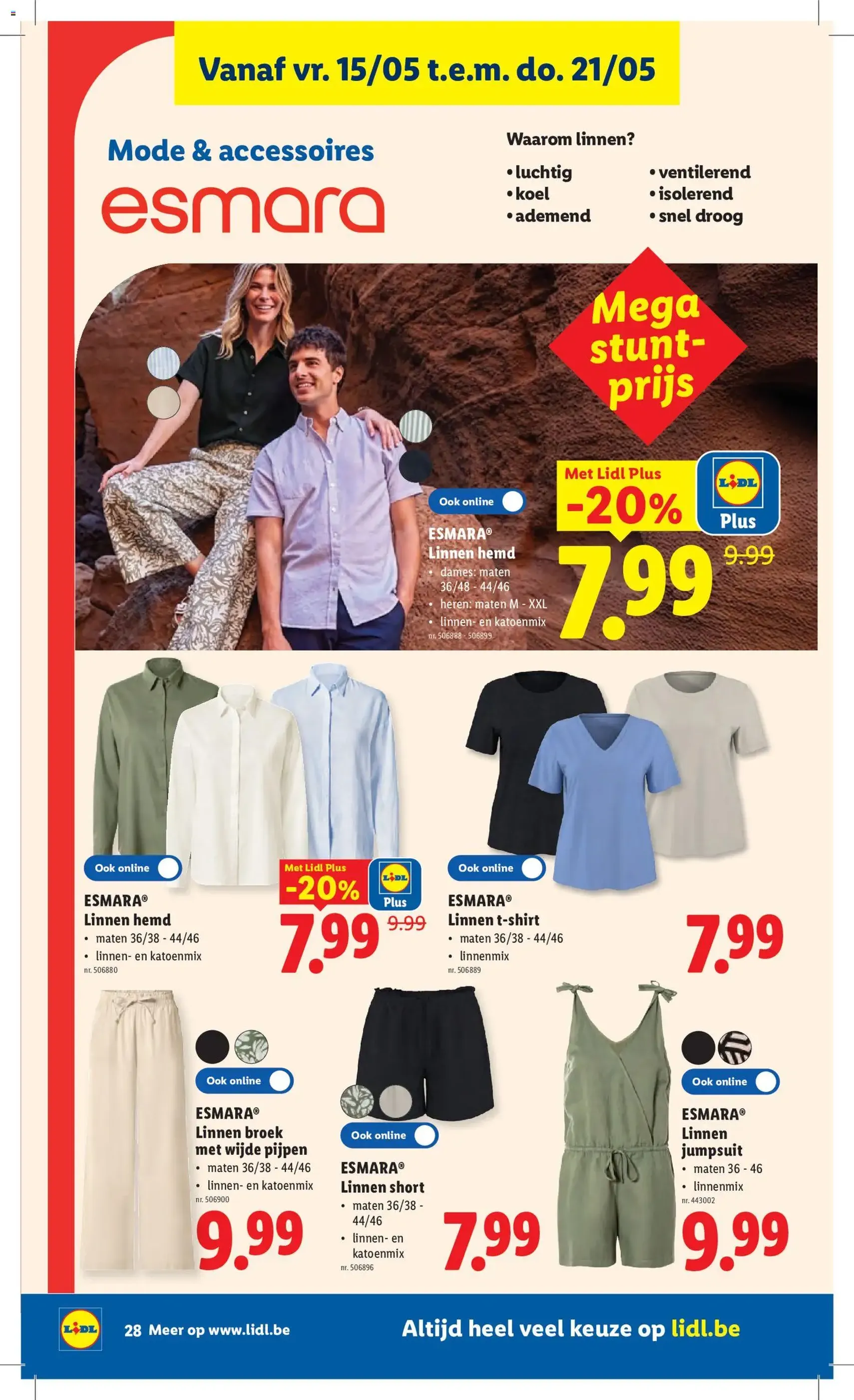 Lidl Folder week 20 - geldige folder vanaf 11/05/2026 pagina 28 van 36