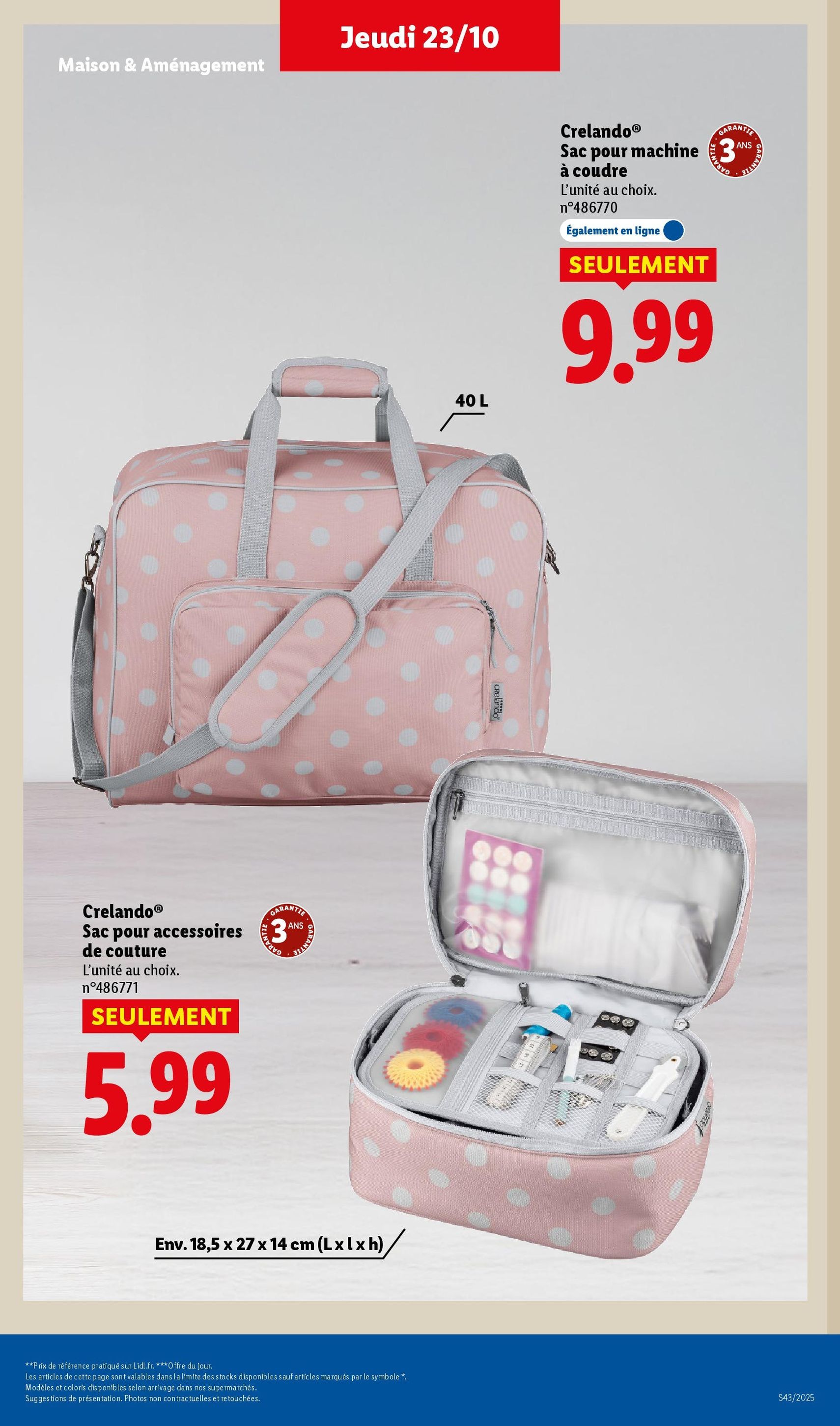 LIDL catalogue semaine 43 - brochure valable à partir du 23/10/2025, page 39 sur 84 LIDL catalogue semaine 43 - brochure valable à partir du 23/10/2025, page 39 sur 84