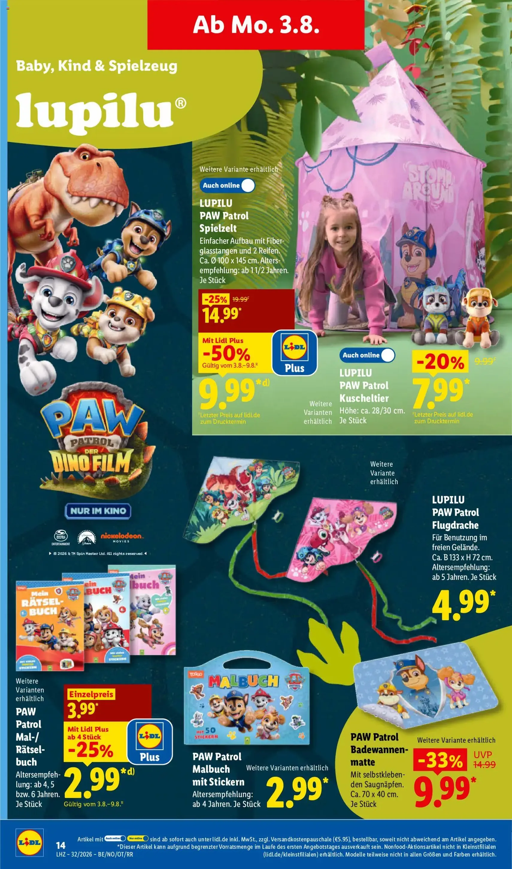 Lidl Prospekt - Gültiger Prospekt ab 03.08.2026, Seite 30 von insgesamt 69