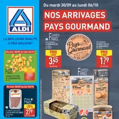 Aldi catalogue semaine 40 - Prévisualisation du catalogue valable à partir du 30/09/2025