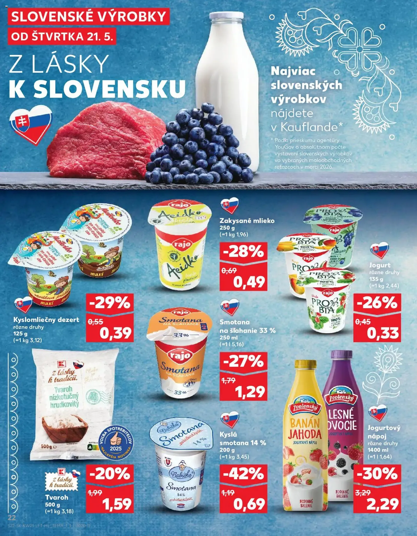 Kaufland SK akciós újság - 2026.05.21. érvényes szórólap 22 oldal 74 oldalból