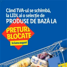 Catalog Lidl - previzualizare cataloage valabilă începând cu 25.08.2025