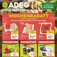 ADEG Flugblatt - Prospekt Vorschau gültig ab 14.08.2025