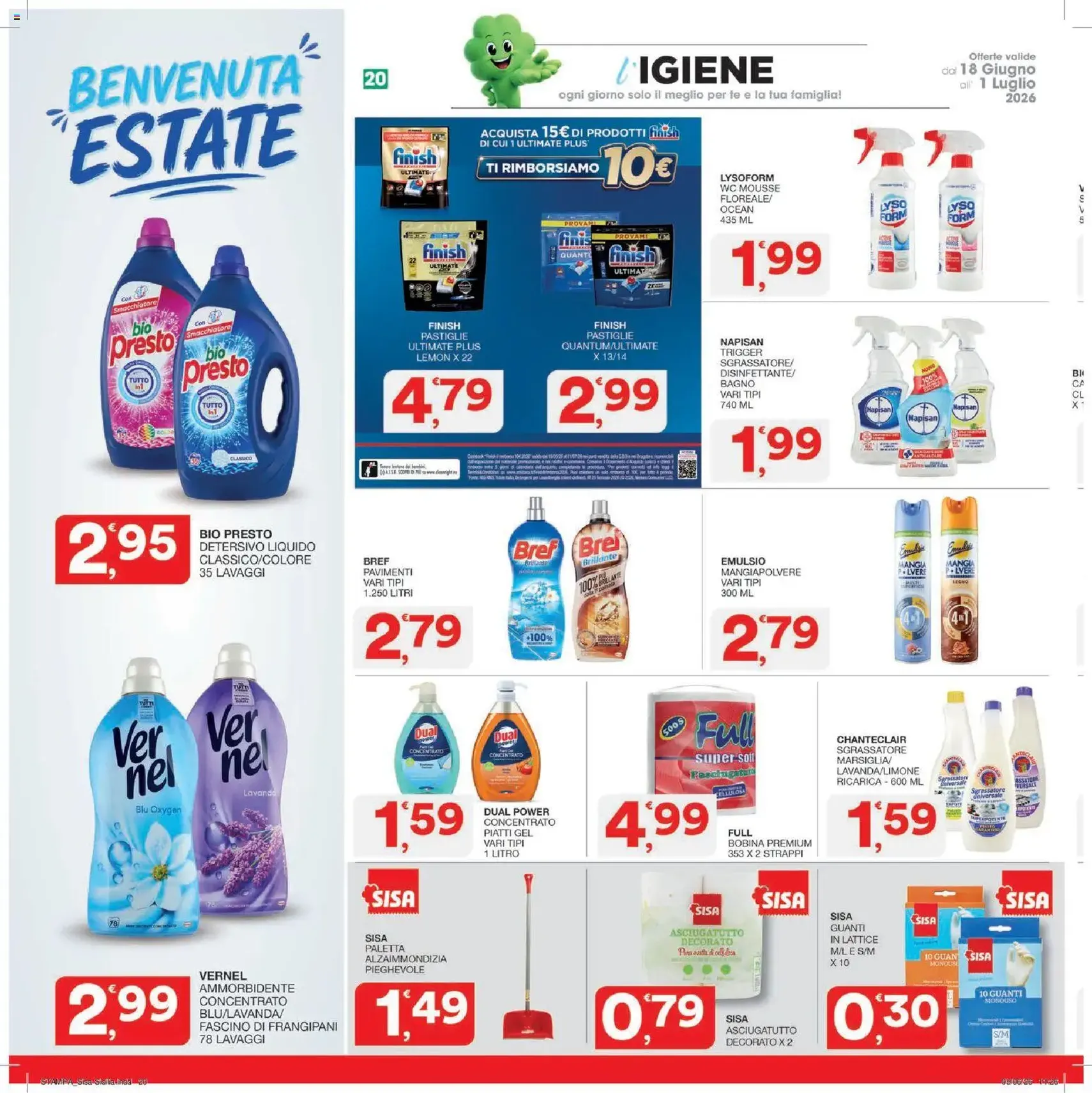 SISA volantino - volantino valido dal 18/06/2026 pagina 20 di 24