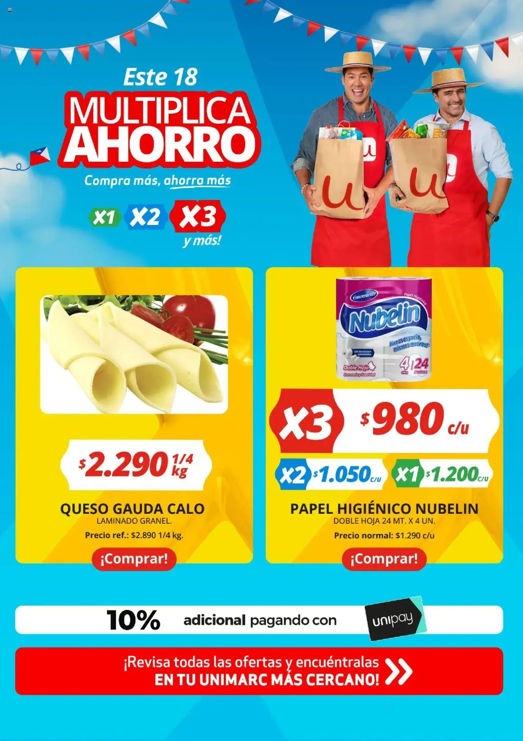 Unimarc ofertas - folleto válido desde 19.08.2025 página 1 de 11 Unimarc ofertas - folleto válido desde 19.08.2025 página 1 de 11
