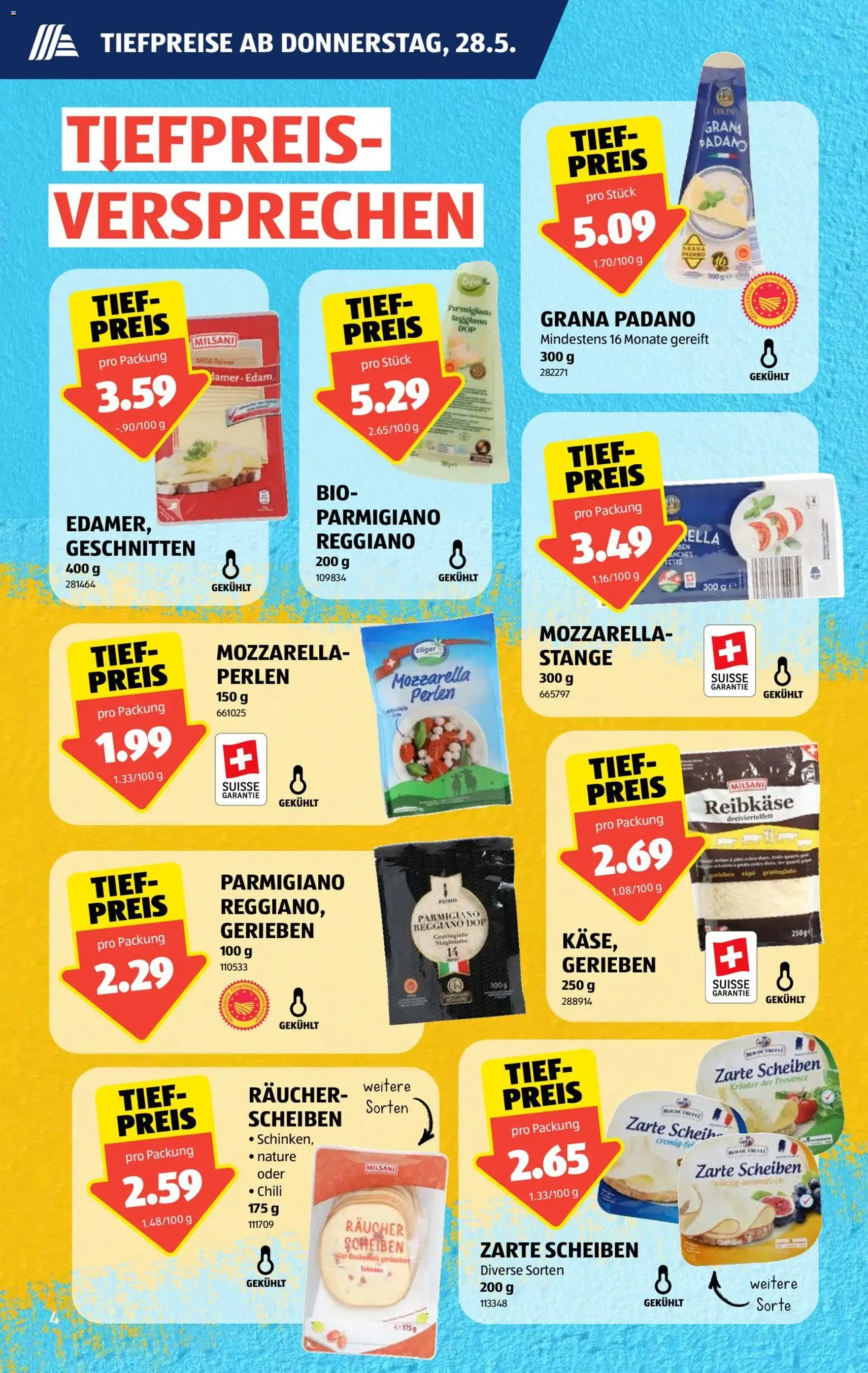 Aldi aktionen - Gültiger Prospekt ab 28.05.2026, Seite 4 von insgesamt 39