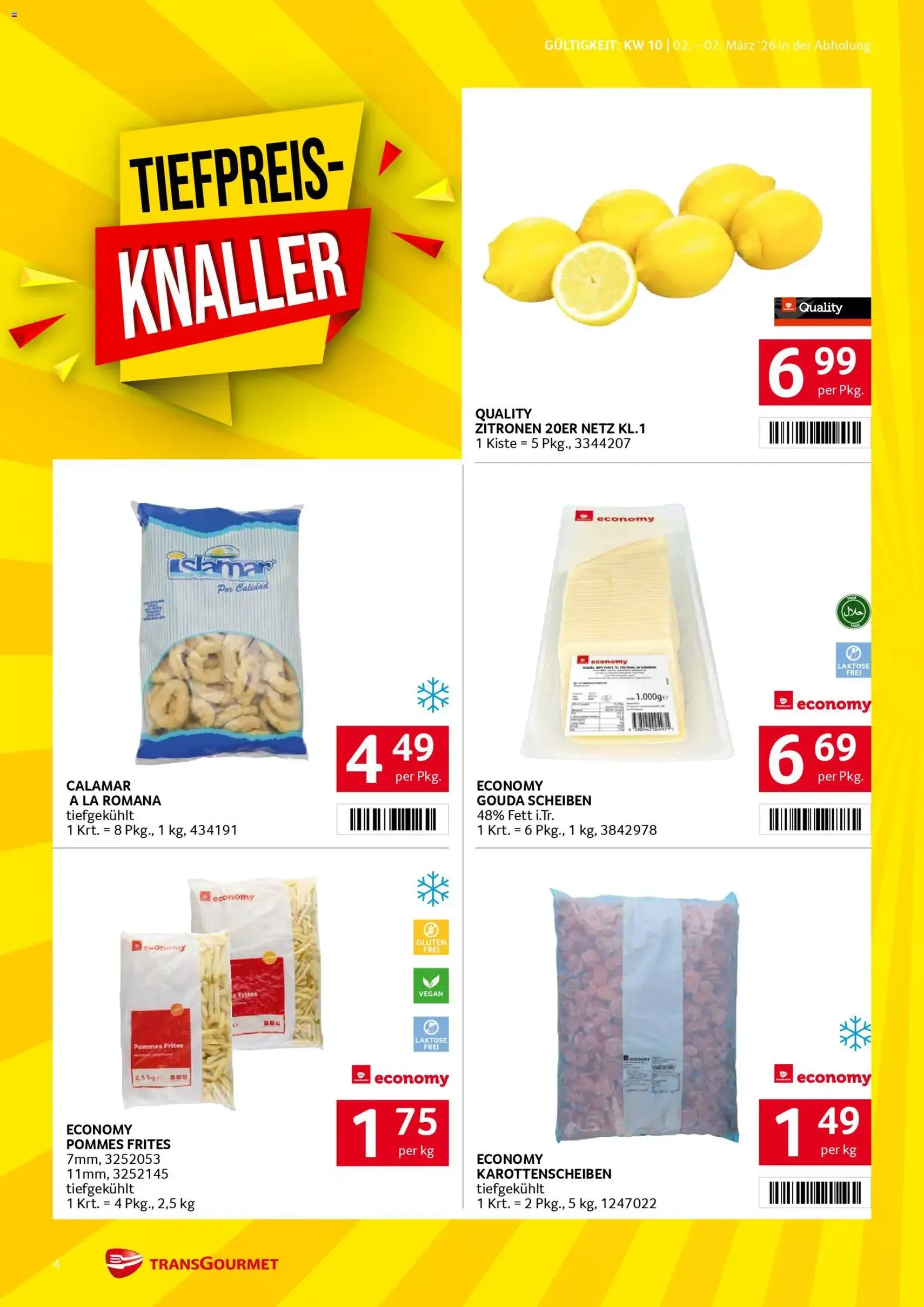 Transgourmet Flugblatt - Gültiger Prospekt ab 02.03.2026, Seite 4 von insgesamt 31