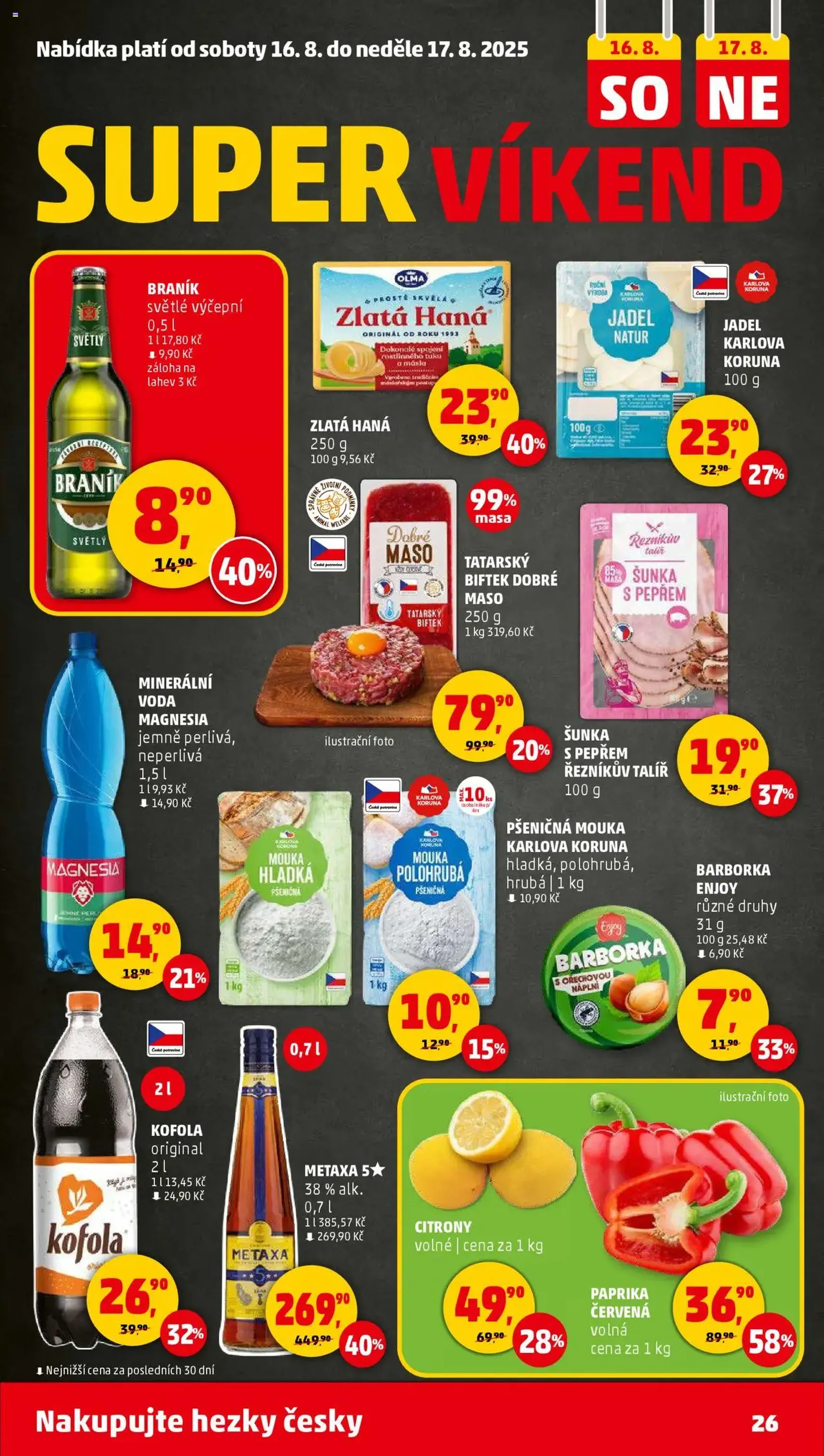 Penny Market leták - Čtvrtečník - platný leták od 14.08.2025 strana 26 z 32 Penny Market leták - Čtvrtečník - platný leták od 14.08.2025 strana 26 z 32