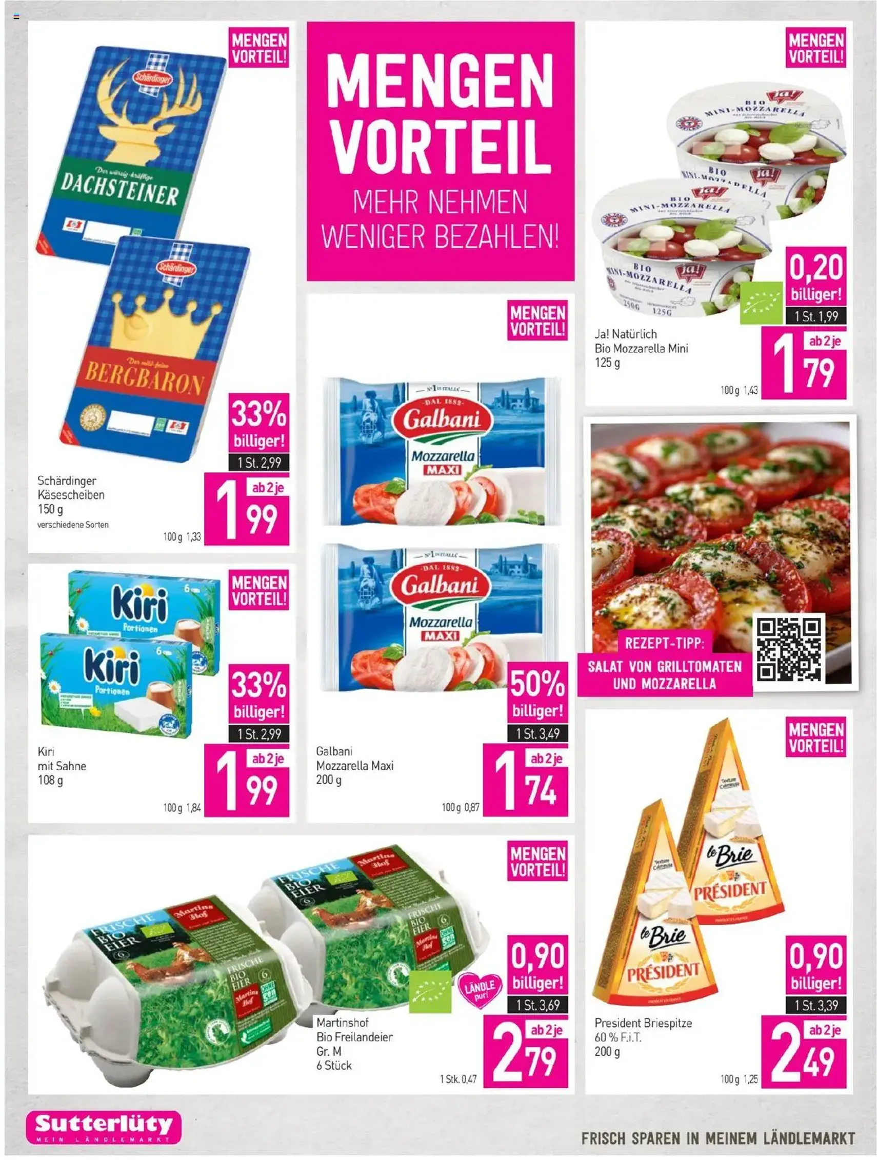 Sutterlüty Flugblatt - Gültiger Prospekt ab 17.07.2025, Seite 14 von insgesamt 24 Sutterlüty Flugblatt - Gültiger Prospekt ab 17.07.2025, Seite 14 von insgesamt 24