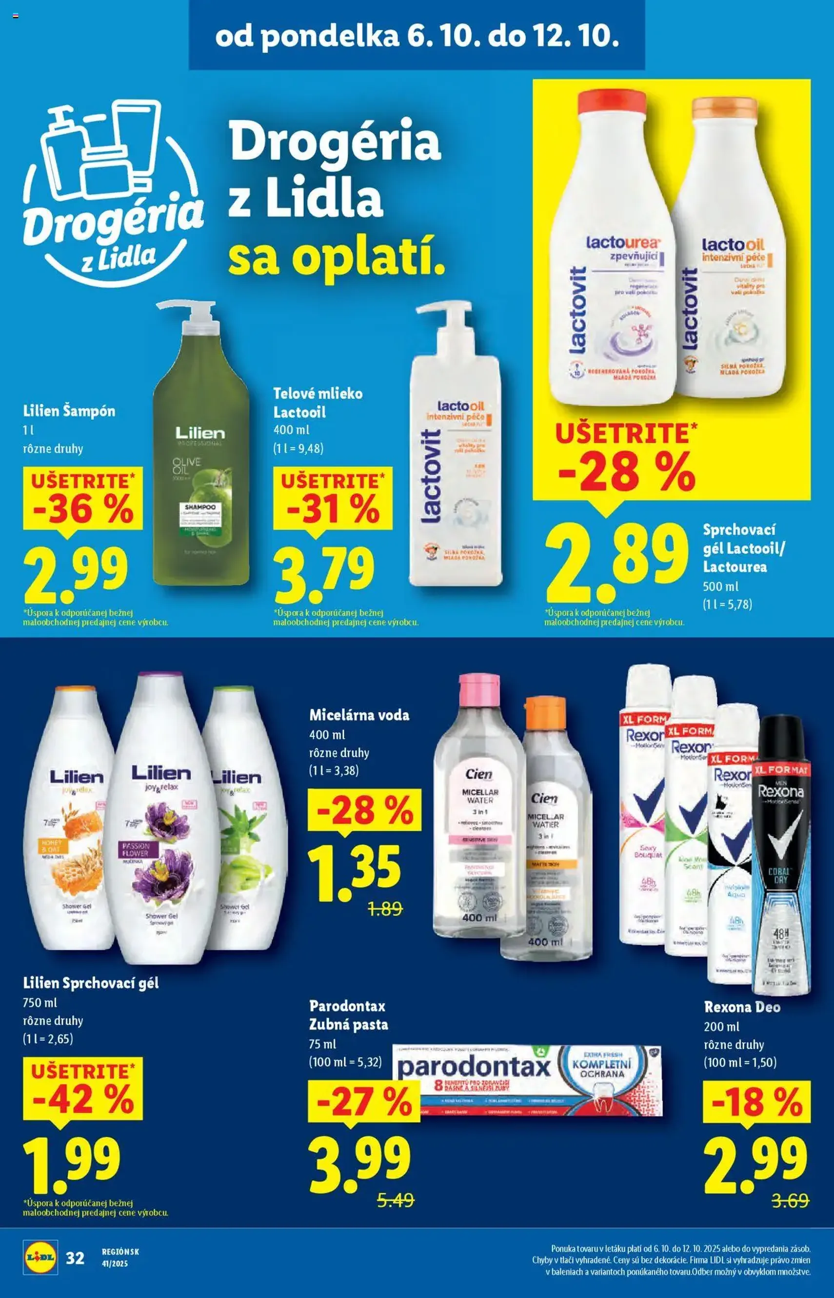 Lidl leták - platný leták od 06.10.2025 strana 44 z 108
