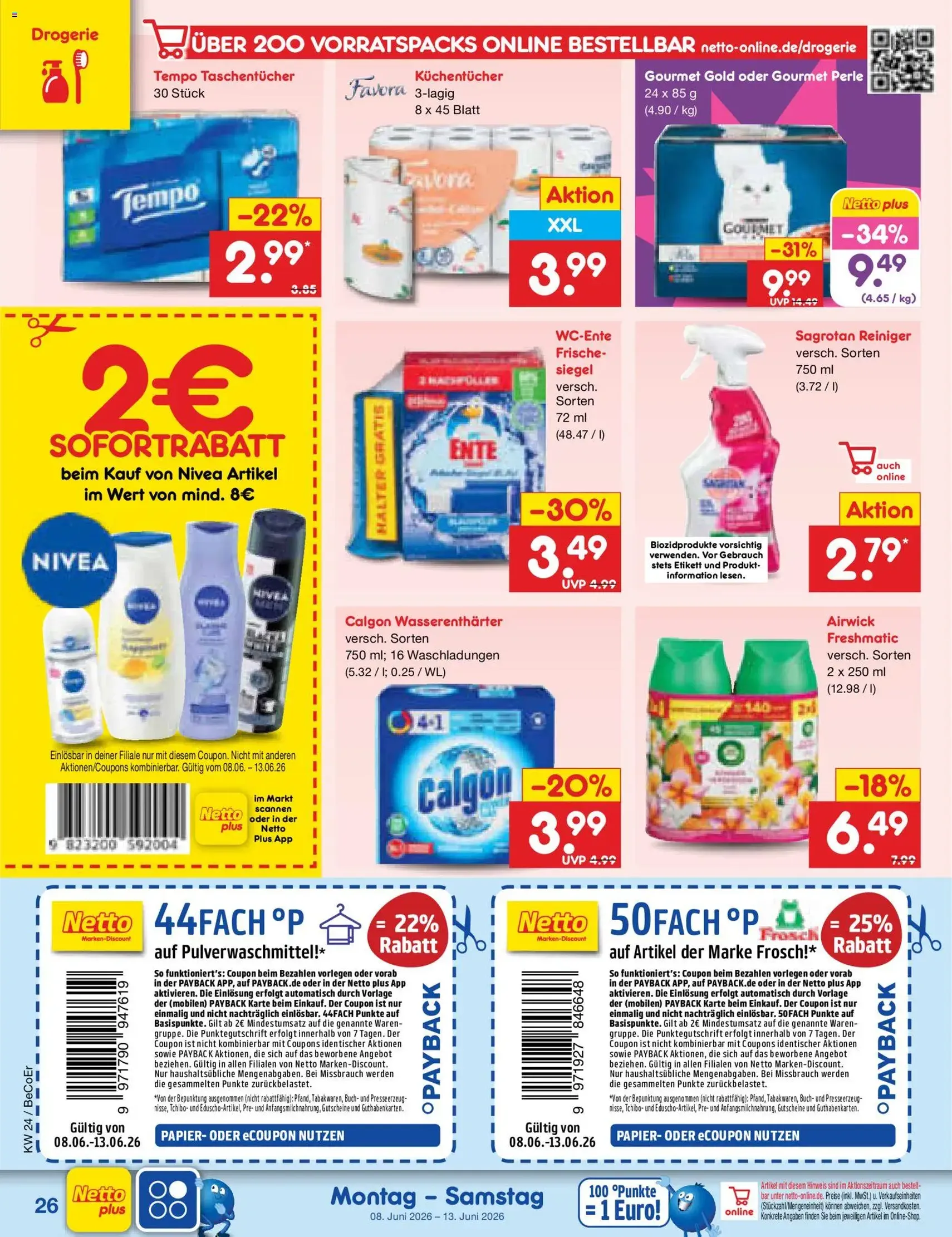 Netto Marken-Discount Prospekt - Gültiger Prospekt ab 08.06.2026, Seite 44 von insgesamt 60