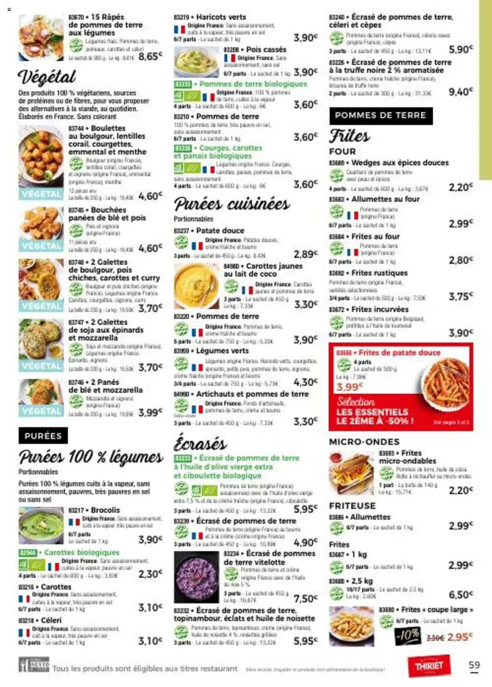 Thiriet catalogue livraison à domicile - brochure valable à partir du 11/07/2025, page 59 sur 80 Thiriet catalogue livraison à domicile - brochure valable à partir du 11/07/2025, page 59 sur 80