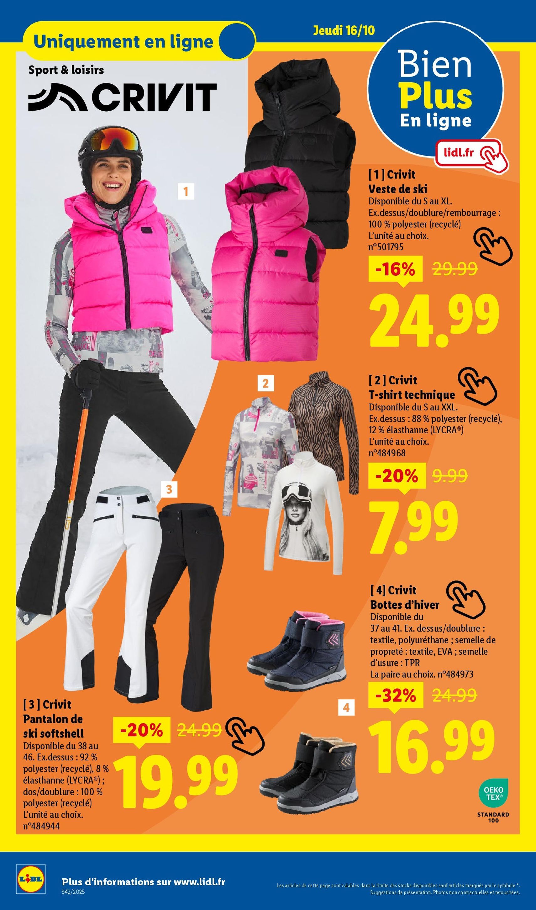 LIDL catalogue semaine 42 - brochure valable à partir du 16/10/2025, page 50 sur 82 LIDL catalogue semaine 42 - brochure valable à partir du 16/10/2025, page 50 sur 82
