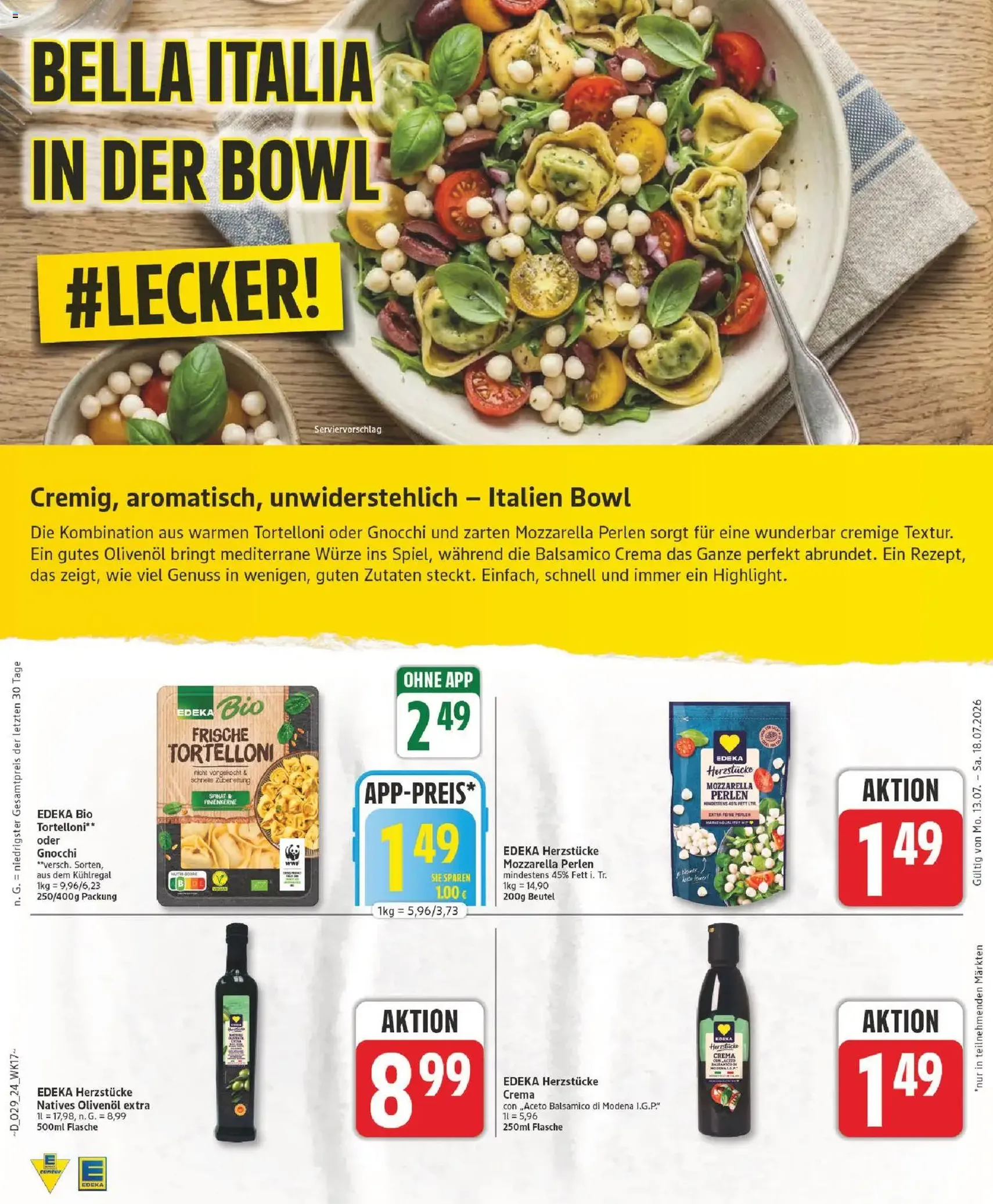 Edeka Prospekt - Gültiger Prospekt ab 13.07.2026, Seite 24 von insgesamt 29