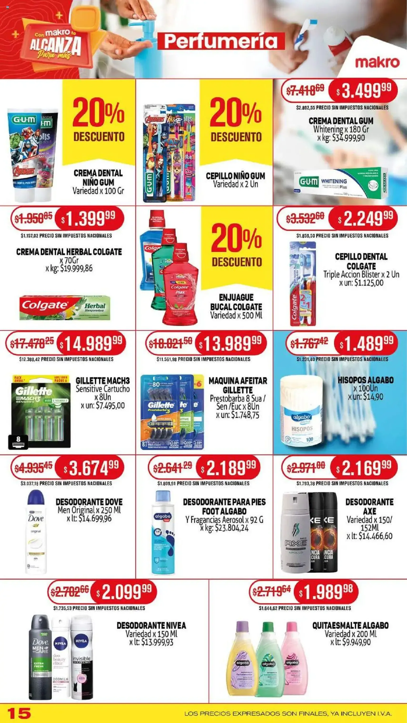 Makro ofertas - folleto válido desde 07/08/2025 página 15 de 19