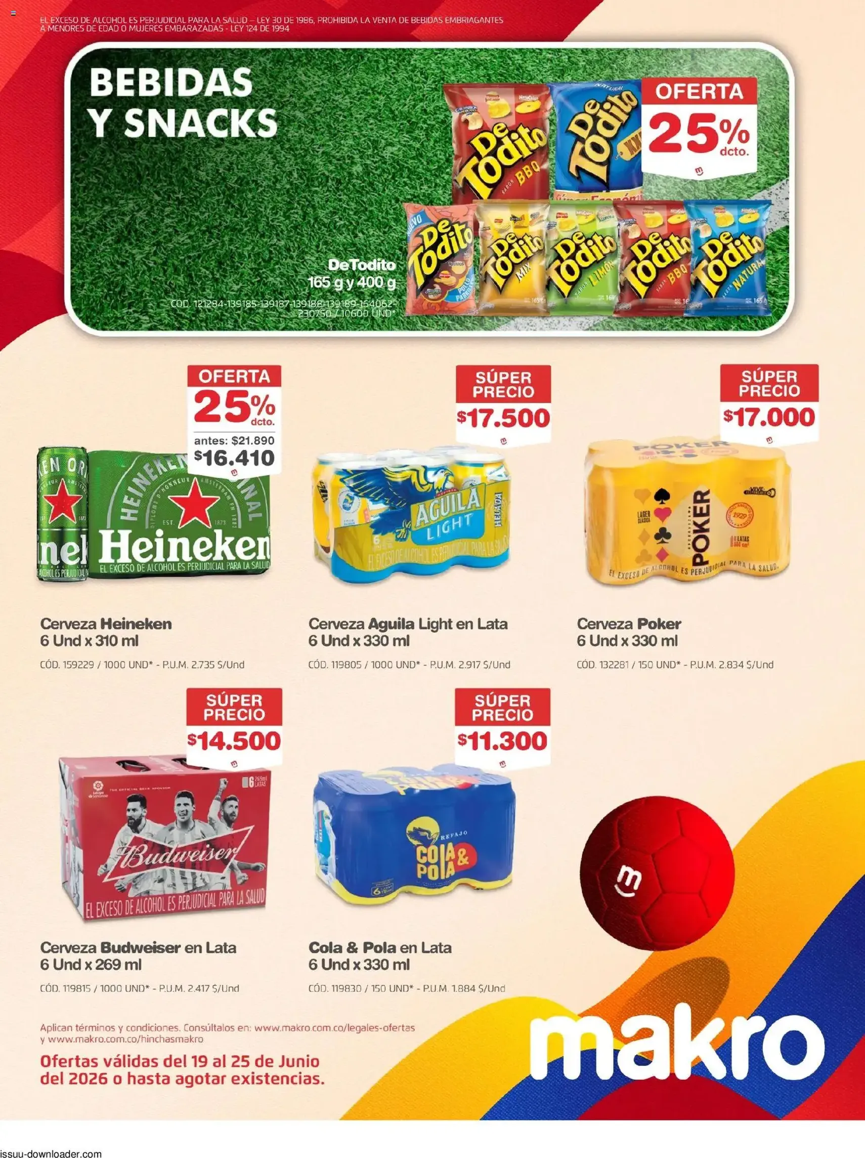 Makro catálogo - folleto válido desde 19/06/2026 página 2 de 40
