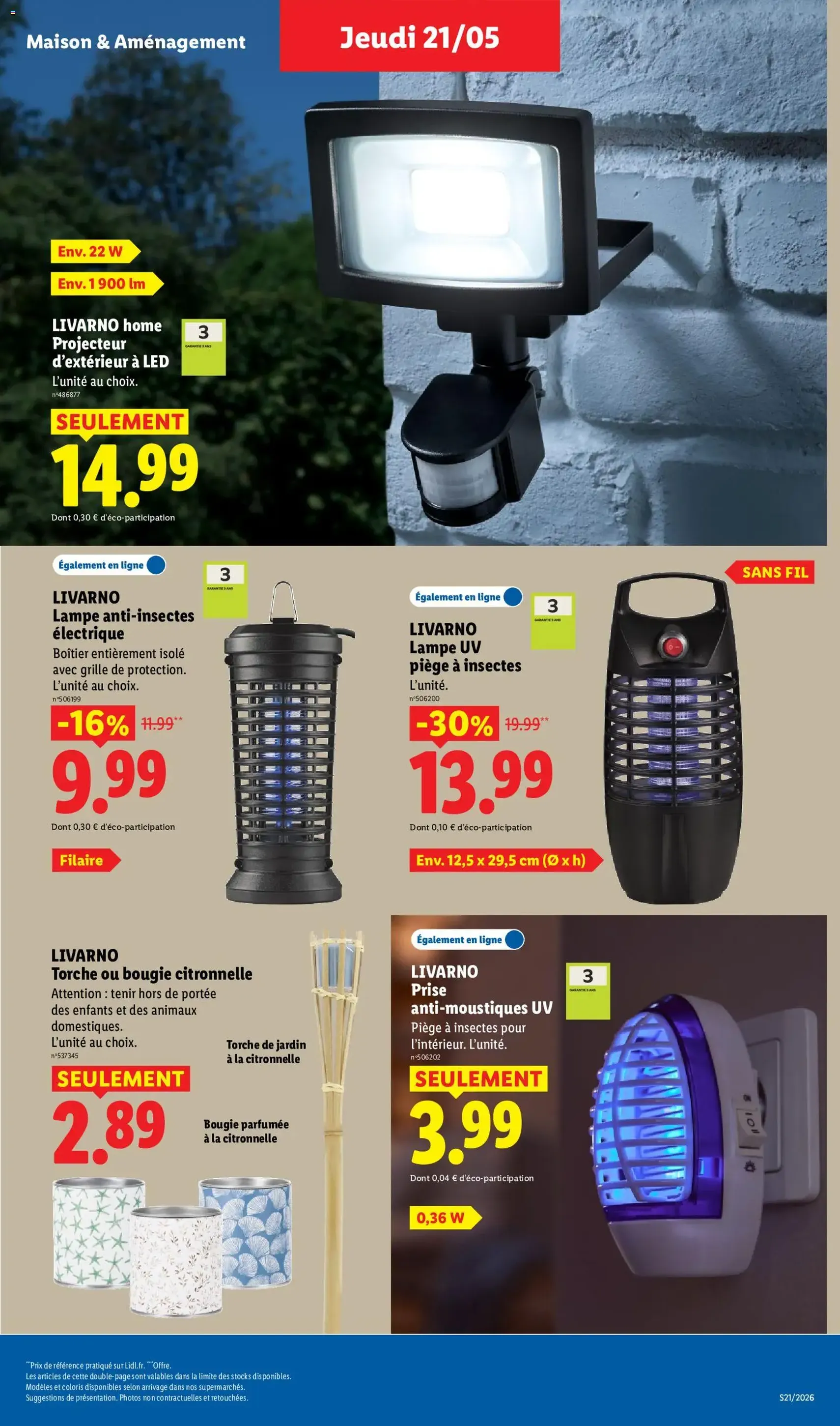 LIDL catalogue - brochure valable à partir du 21/05/2026, page 31 sur 70