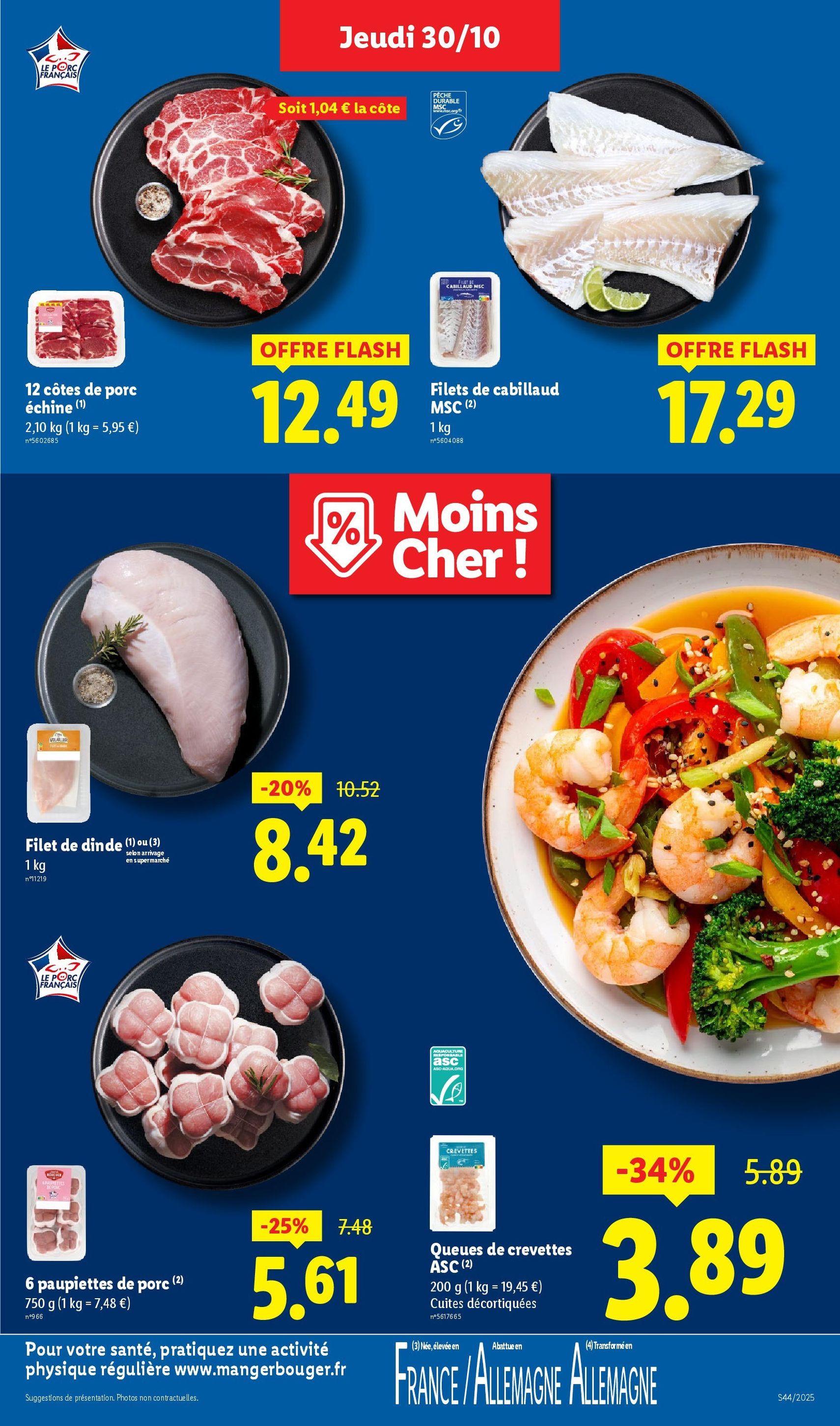 LIDL catalogue semaine 44 - brochure valable à partir du 30/10/2025, page 7 sur 82