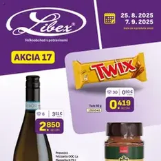 Libex leták - náhľad letáku platný od 25.08.2025