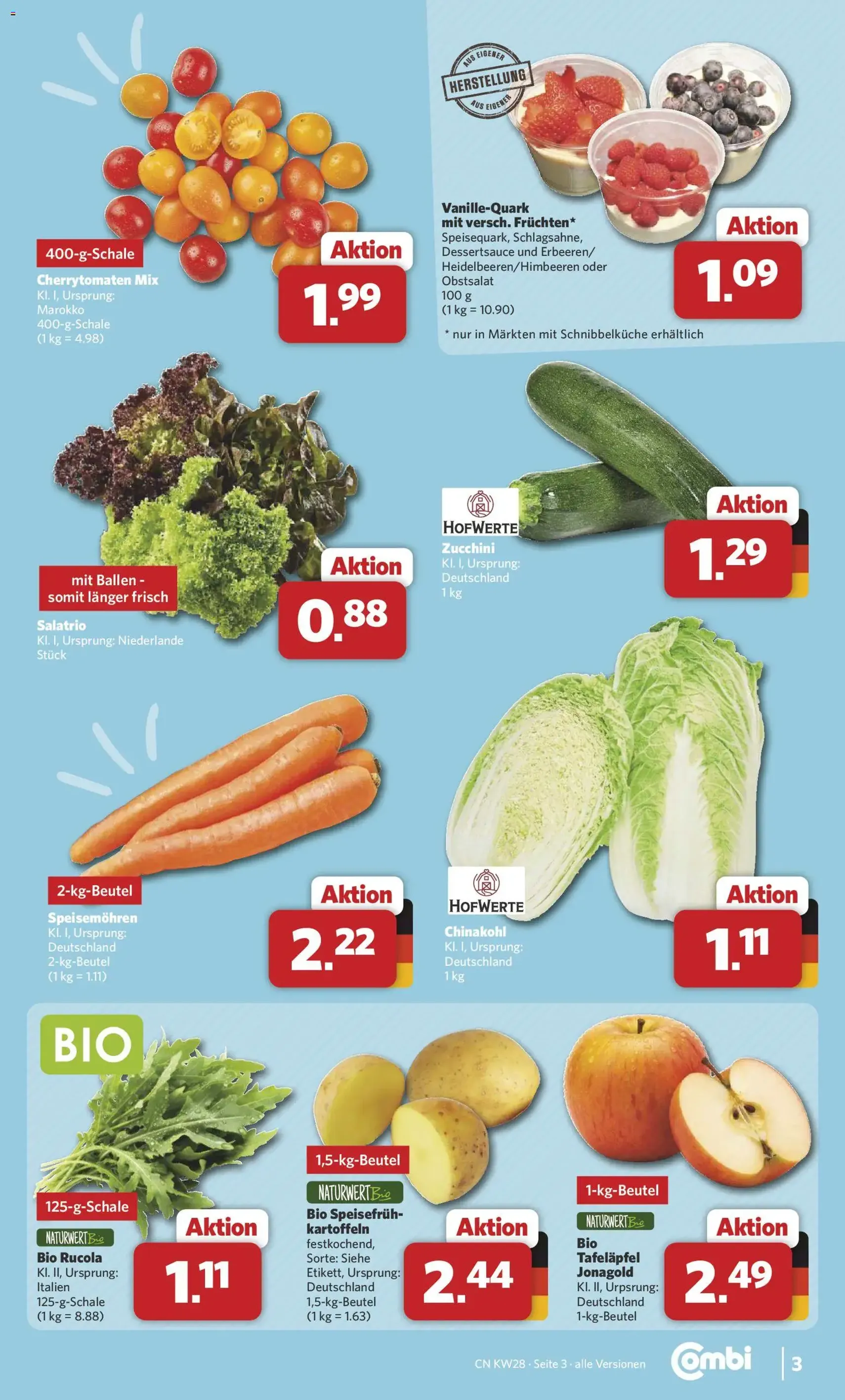 Combi Prospekt - Gültiger Prospekt ab 06.07.2026, Seite 3 von insgesamt 35