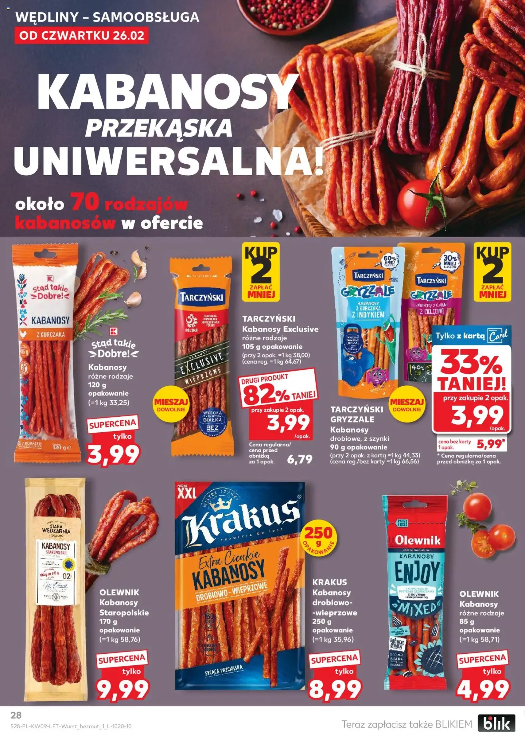 Kaufland gazetka - ważny gazetka od 26.02.2026 strona 28 z 50