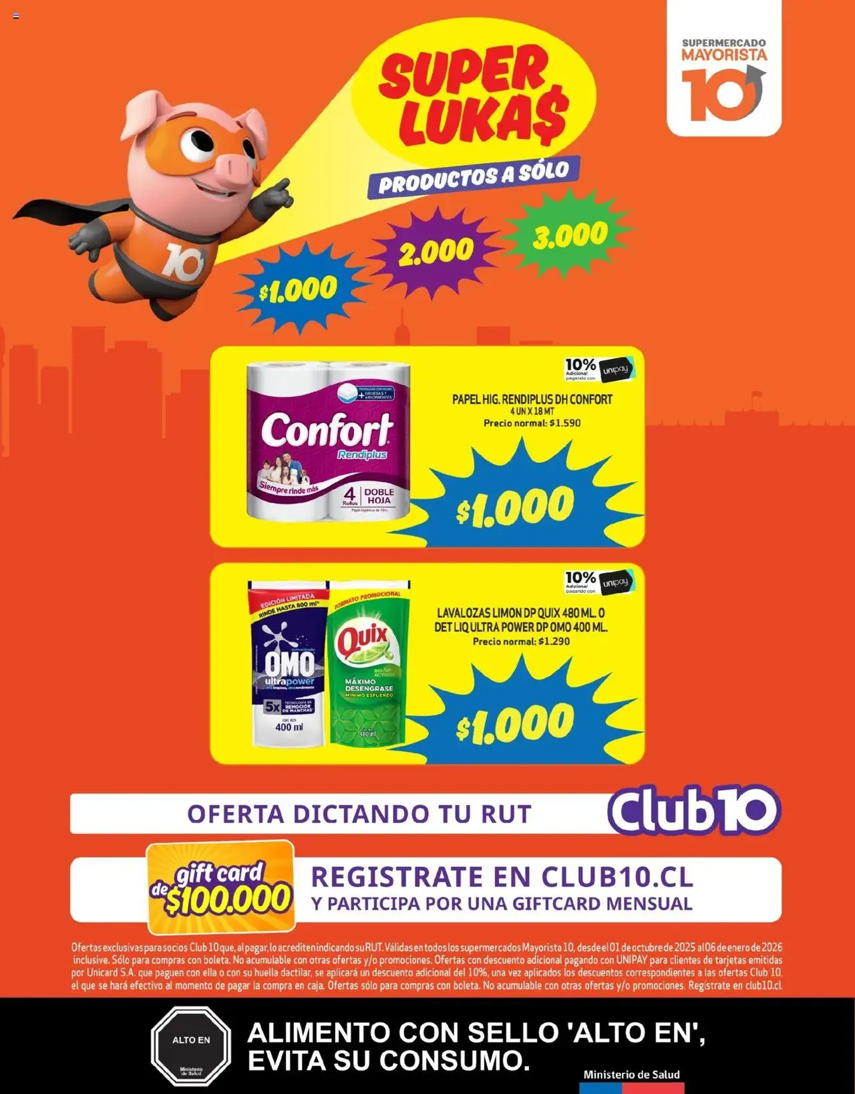 Mayorista 10 Ofertas - folleto válido desde 29.09.2025 página 18 de 21 Mayorista 10 Ofertas - folleto válido desde 29.09.2025 página 18 de 21
