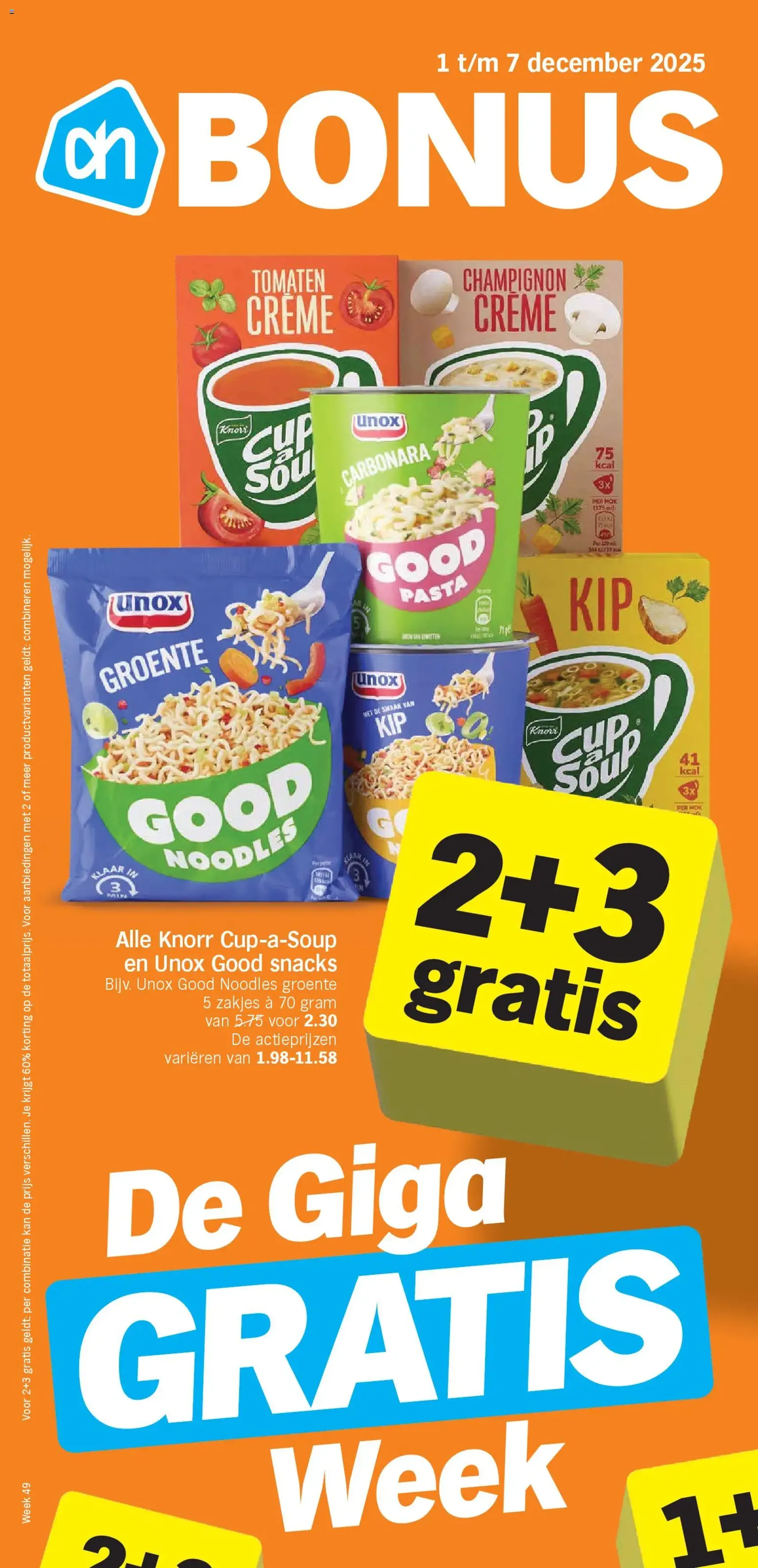 Albert Heijn folder week 49 - geldige folder vanaf 01-12-2025 pagina 1 van 41